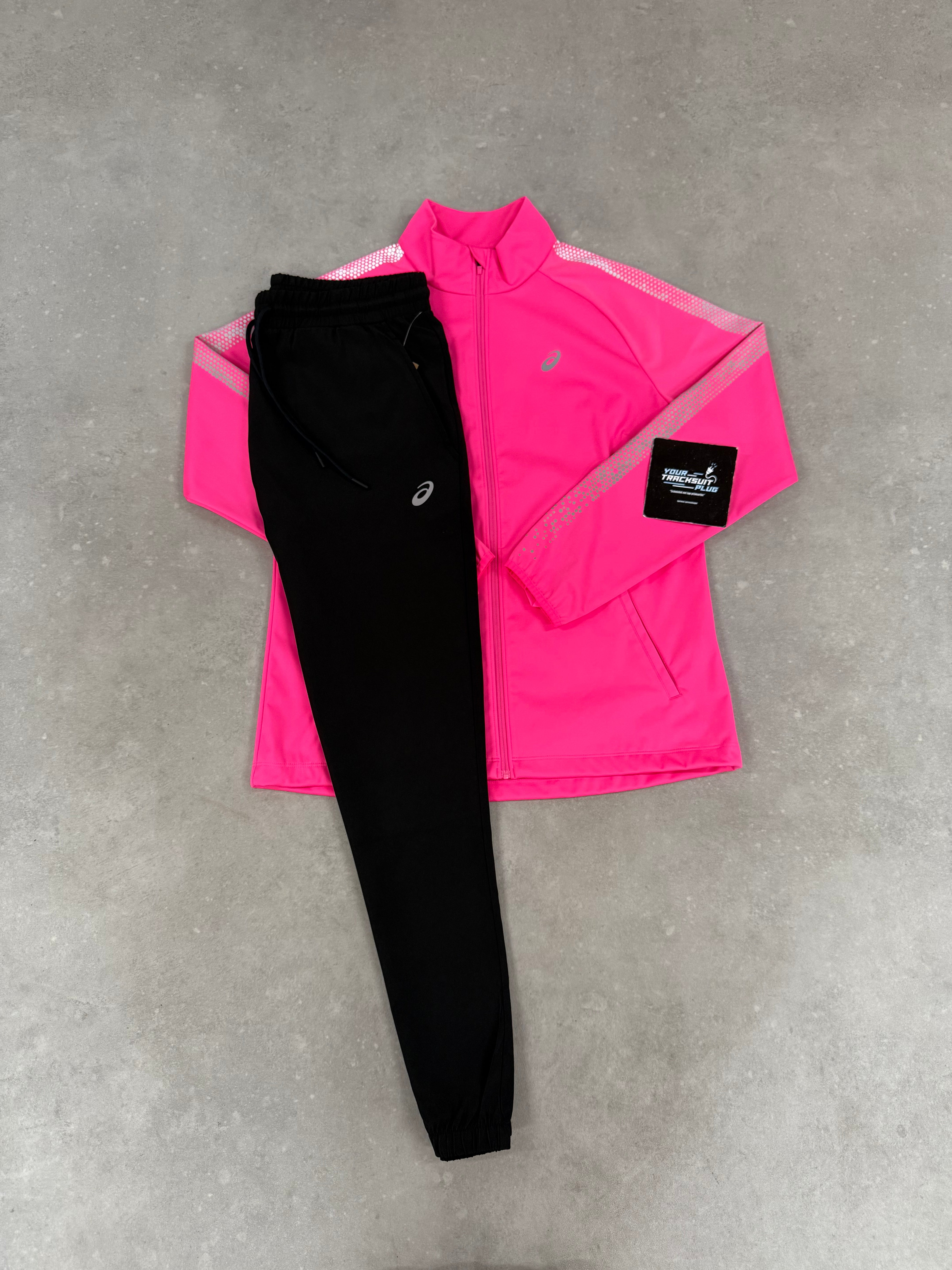 ASICS SOFT-SHELL LITE PINK TRACKSUIT // VERY EXCLUSIVE