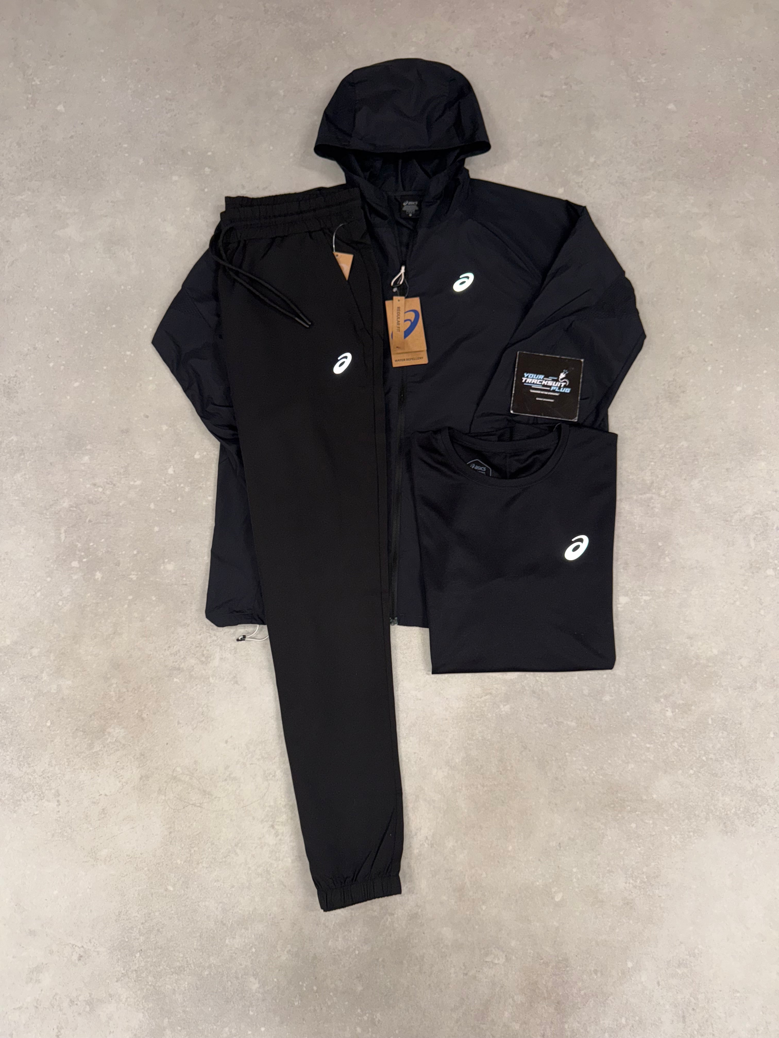 ASICS BLACK ON BLACK COMBIDEAL