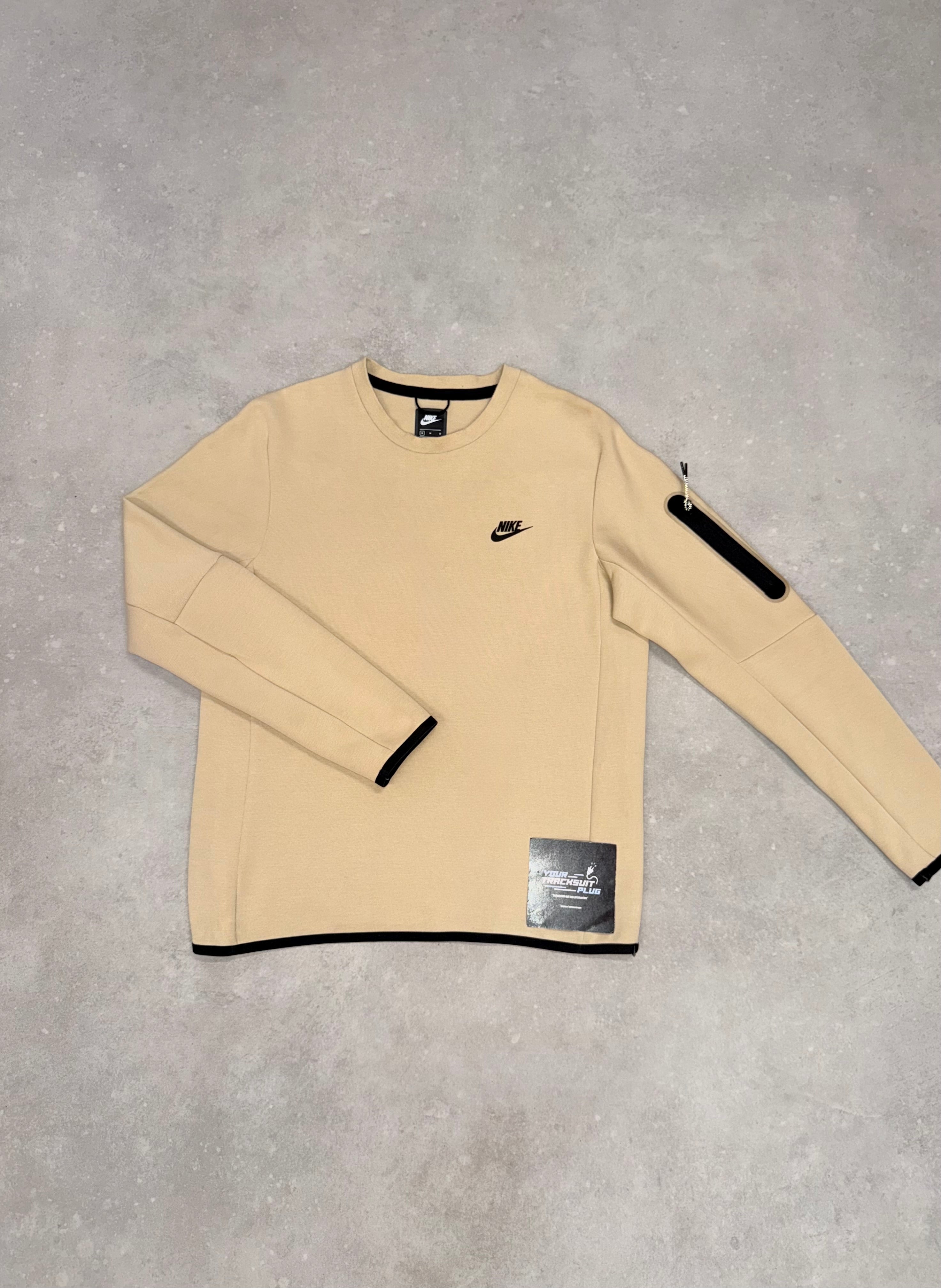 NIKE TECH FLEECE OLD SEASON // BEIGE TRACKSUIT