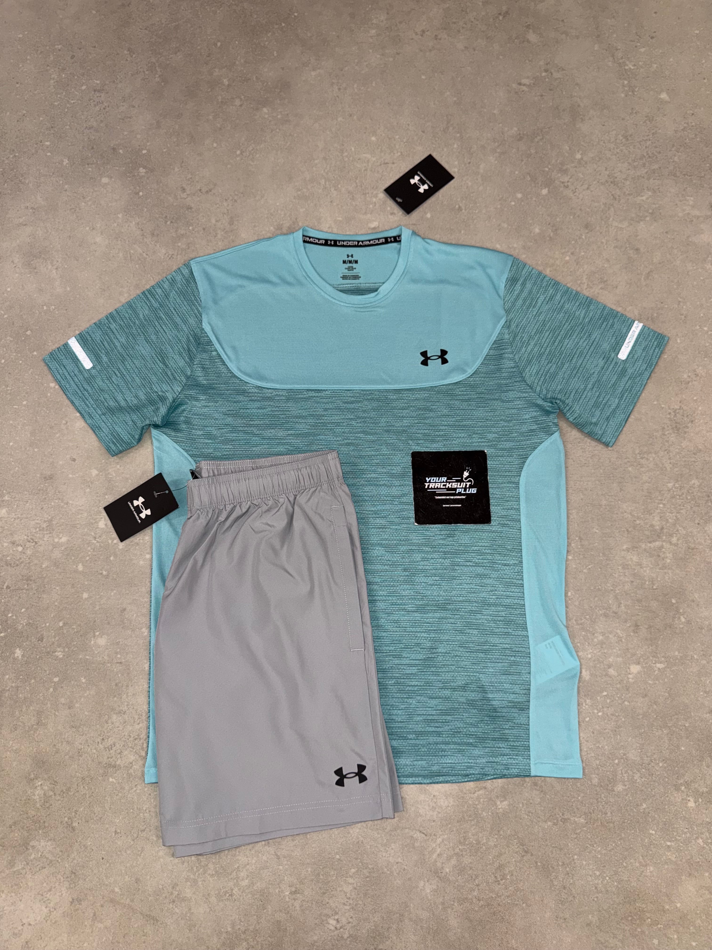 UNDER ARMOUR BLUE & GREY // SUMMER SET