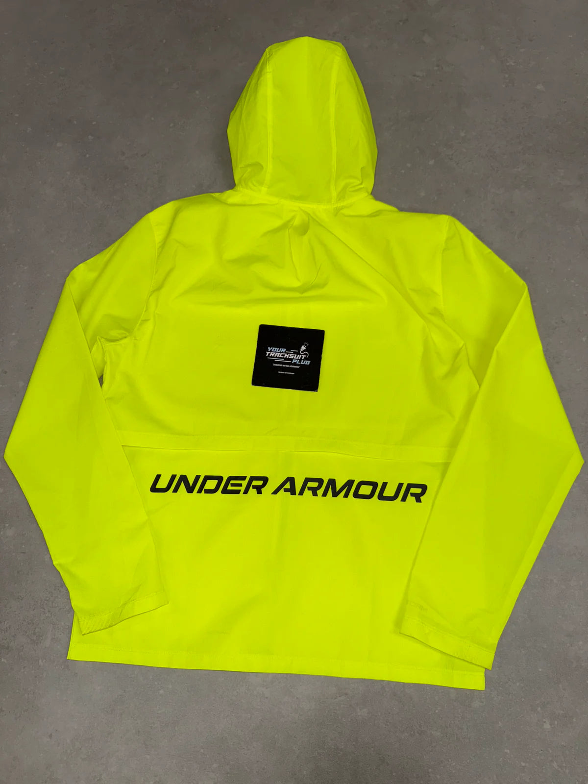 UNDER ARMOUR TRACKSUIT // GREY & YELLOW EXCLUSIVE