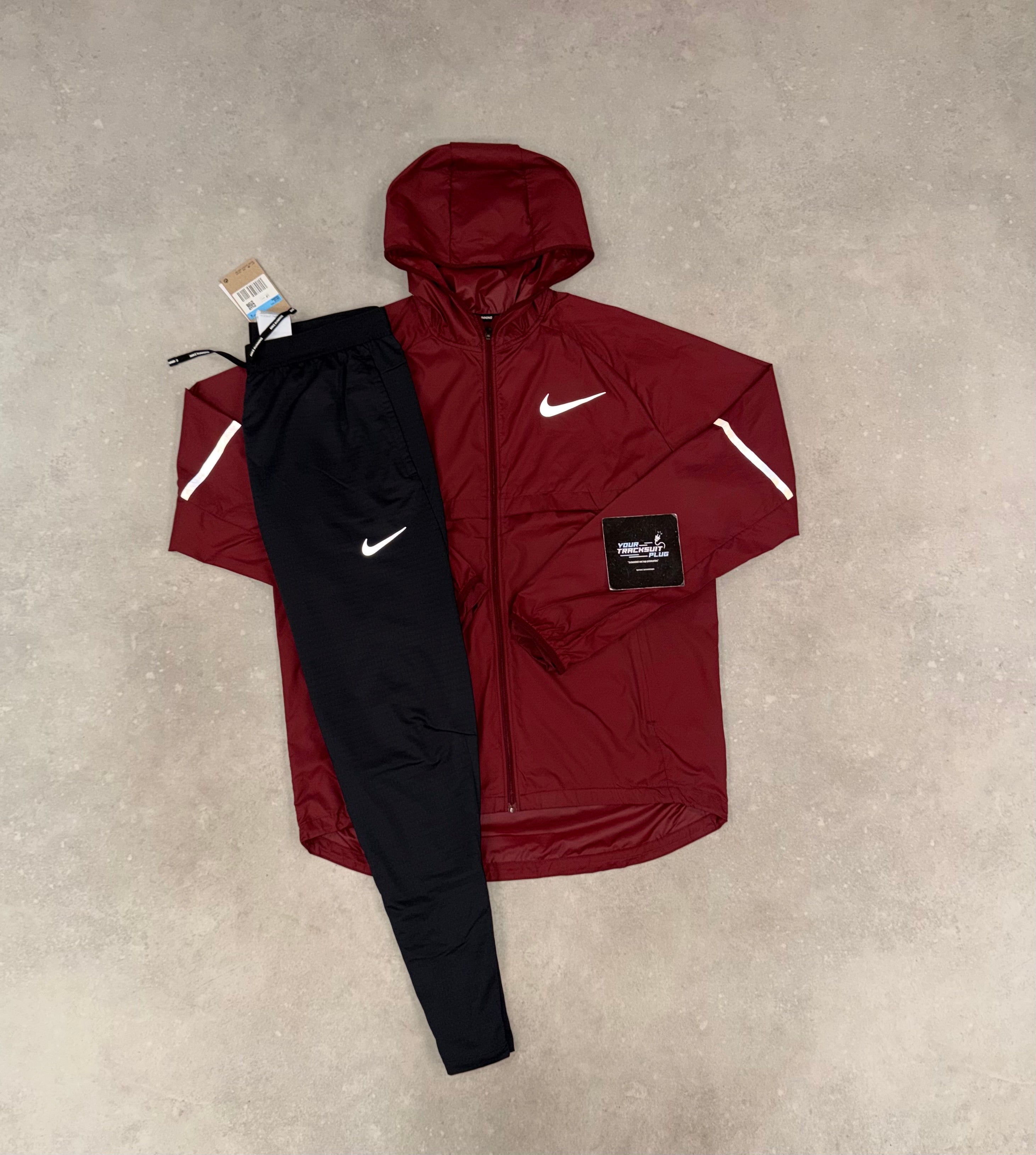 NIKE BORDEAUX & BLACK TRACKSUIT // EXCLUSIVE EDITION