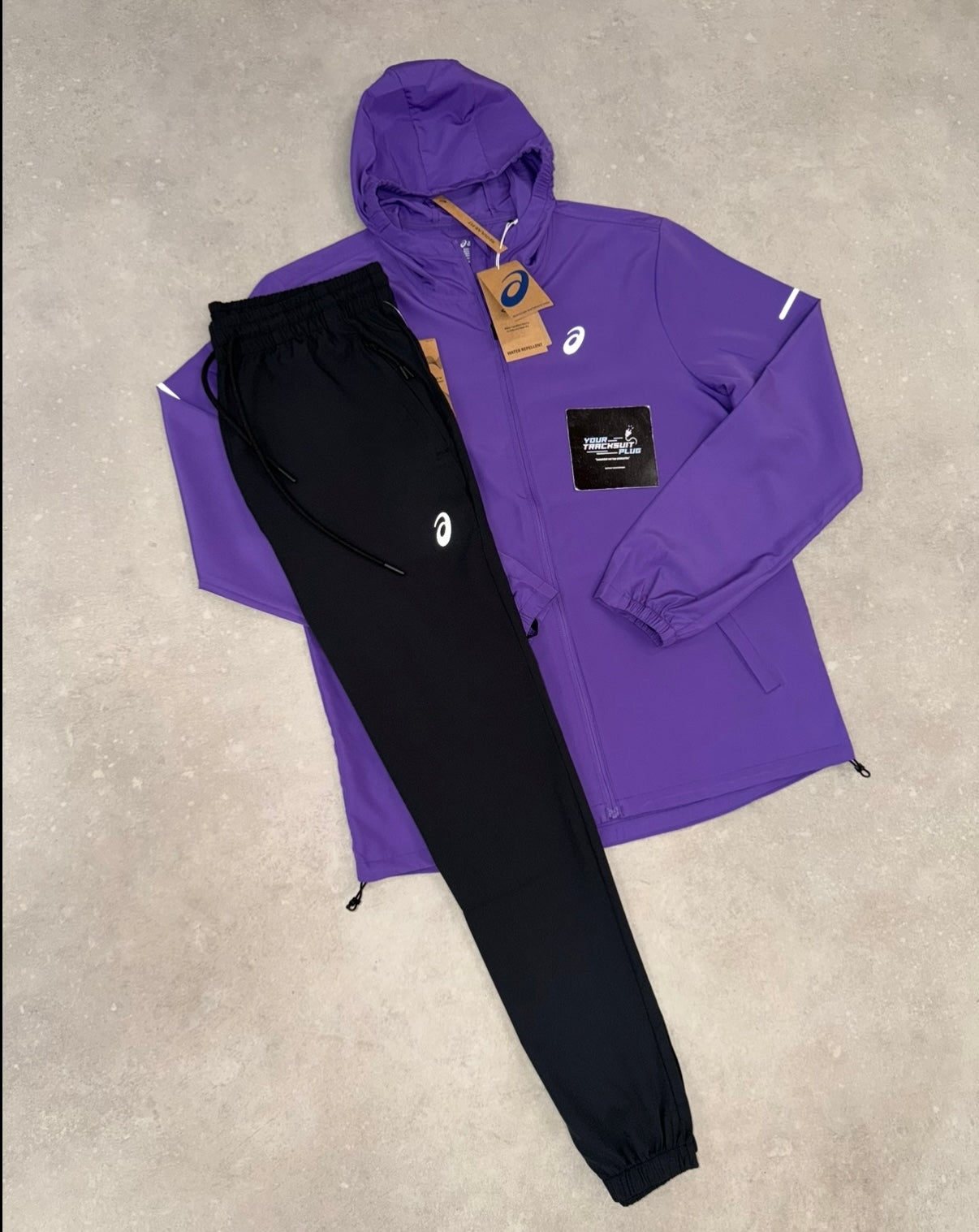 ASICS PURPLE TRACKSUIT // THE LATEST