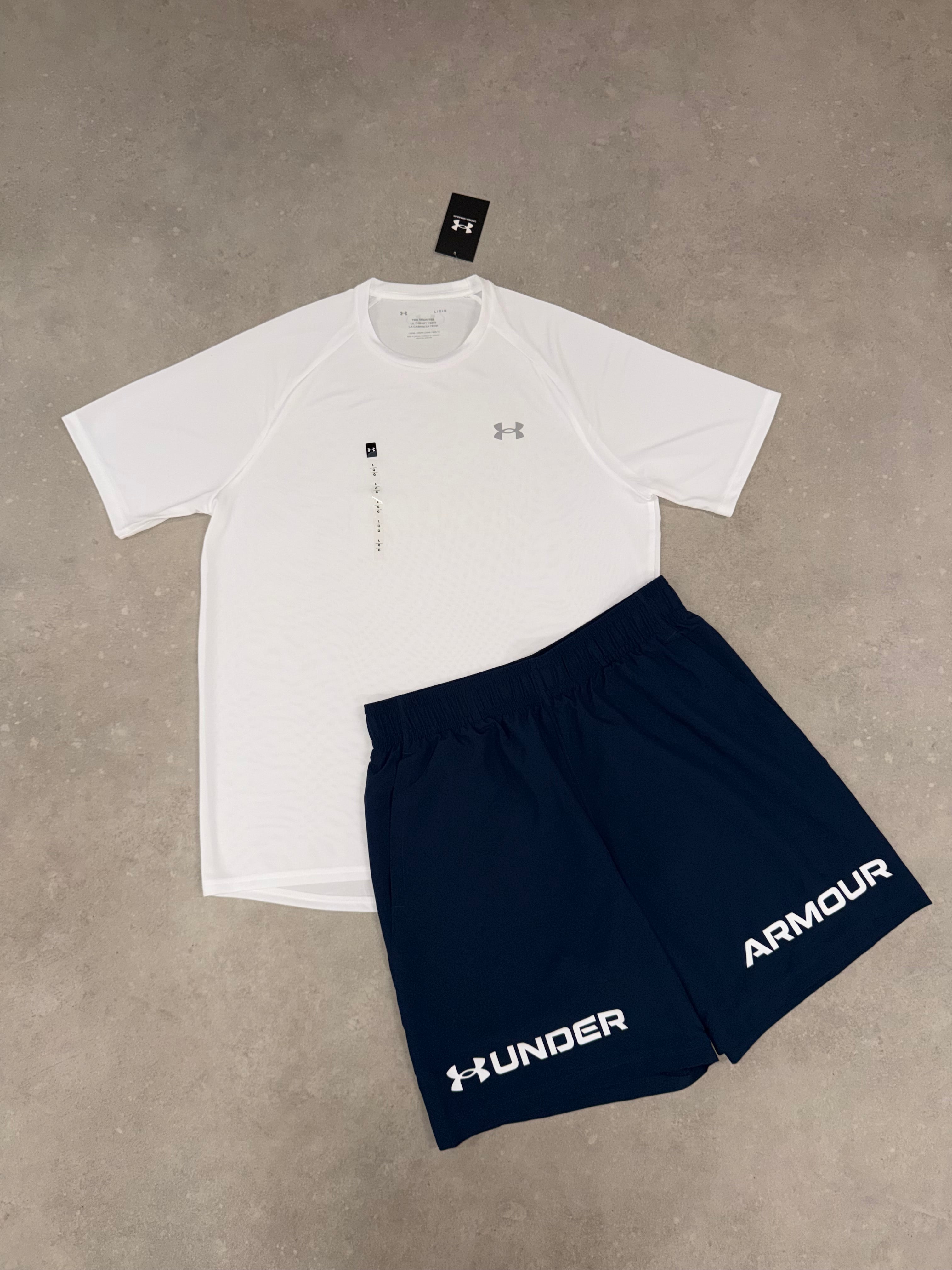 UNDER ARMOUR WHITE & BLUE // SUMMER SET