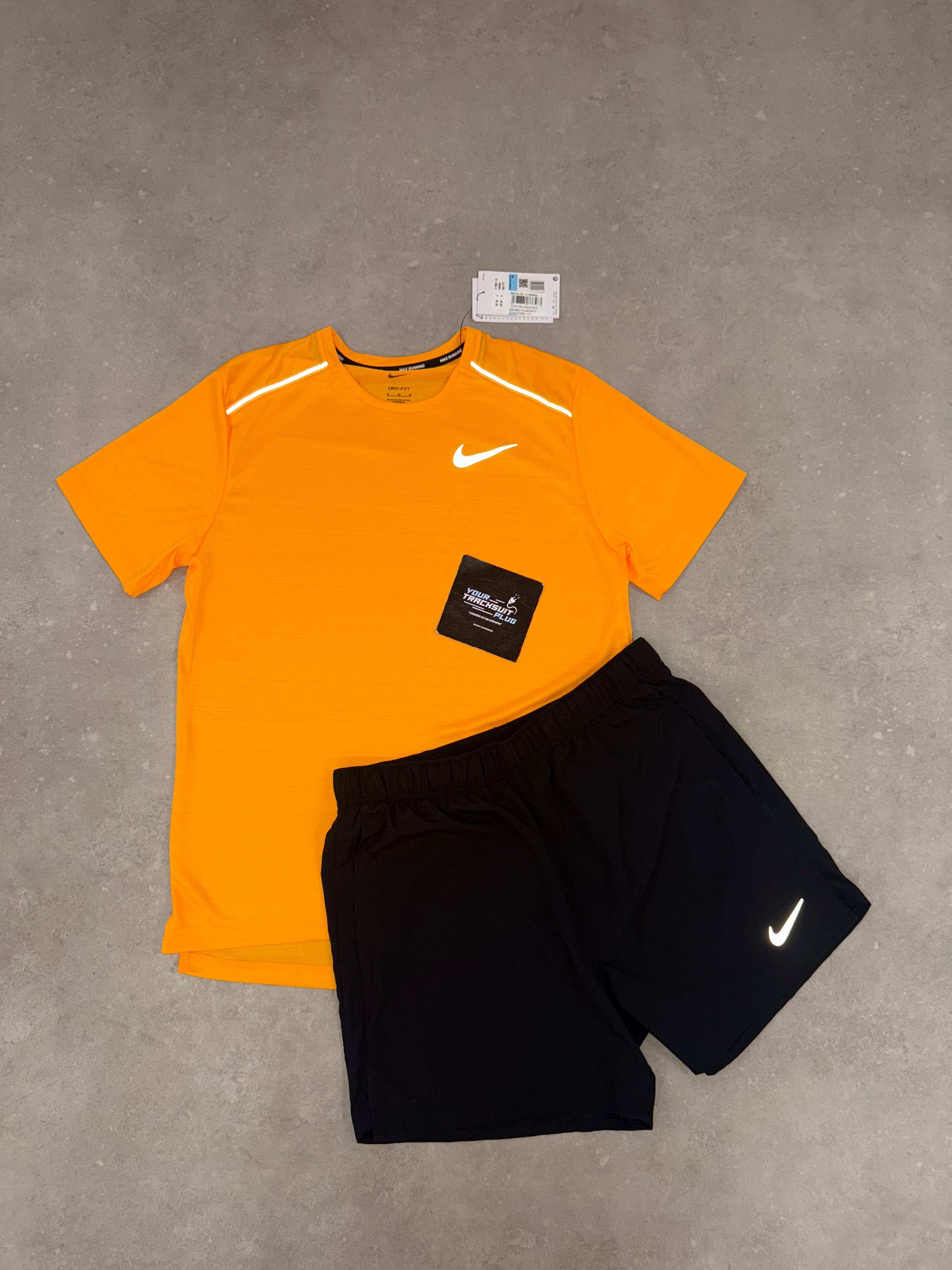 NIKE MILER ORANGE & BLACK // SUMMER SET