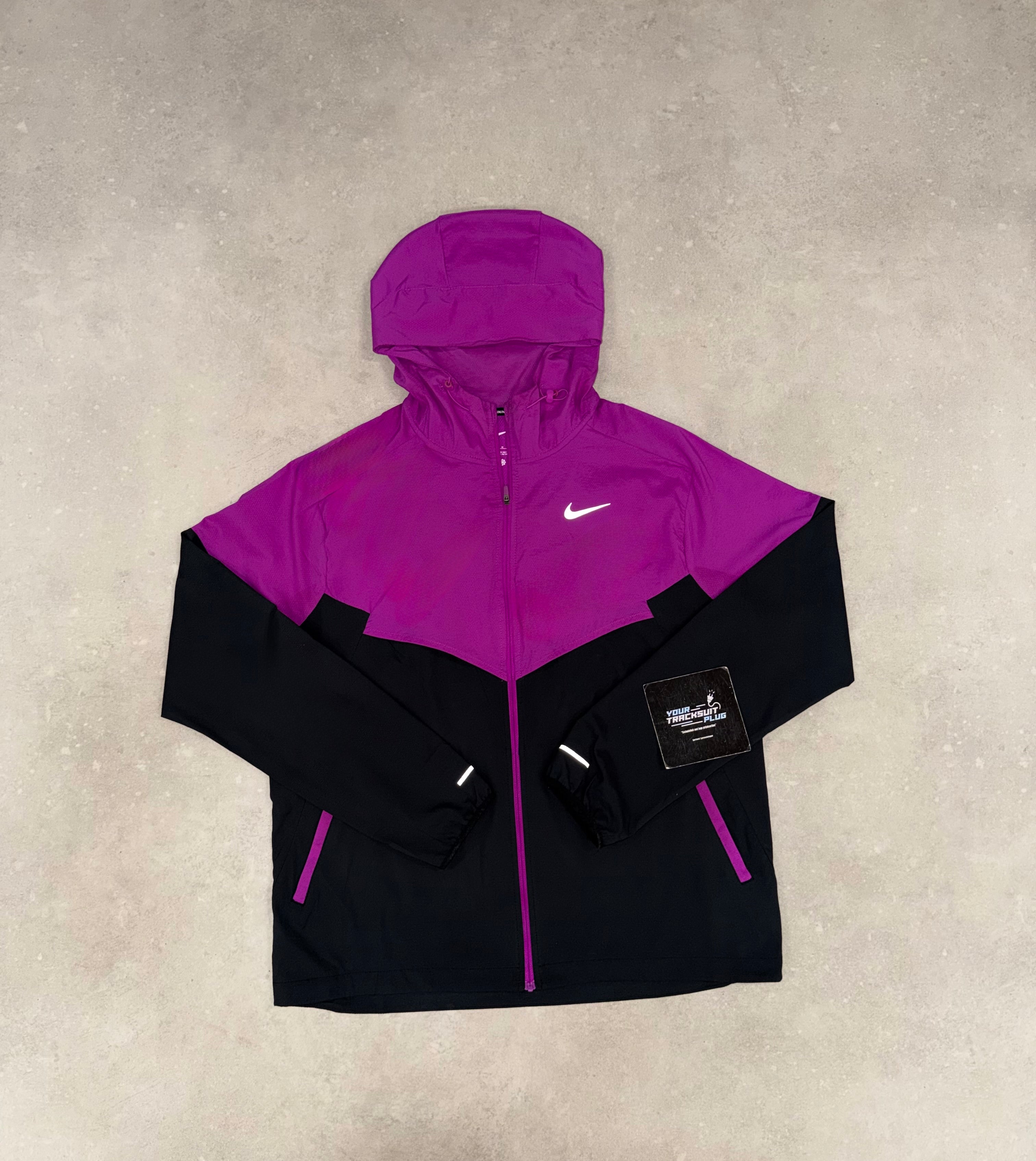 NIKE MILER TRACKSUIT PURPLE & BLACK // VERY EXCLUSIVE