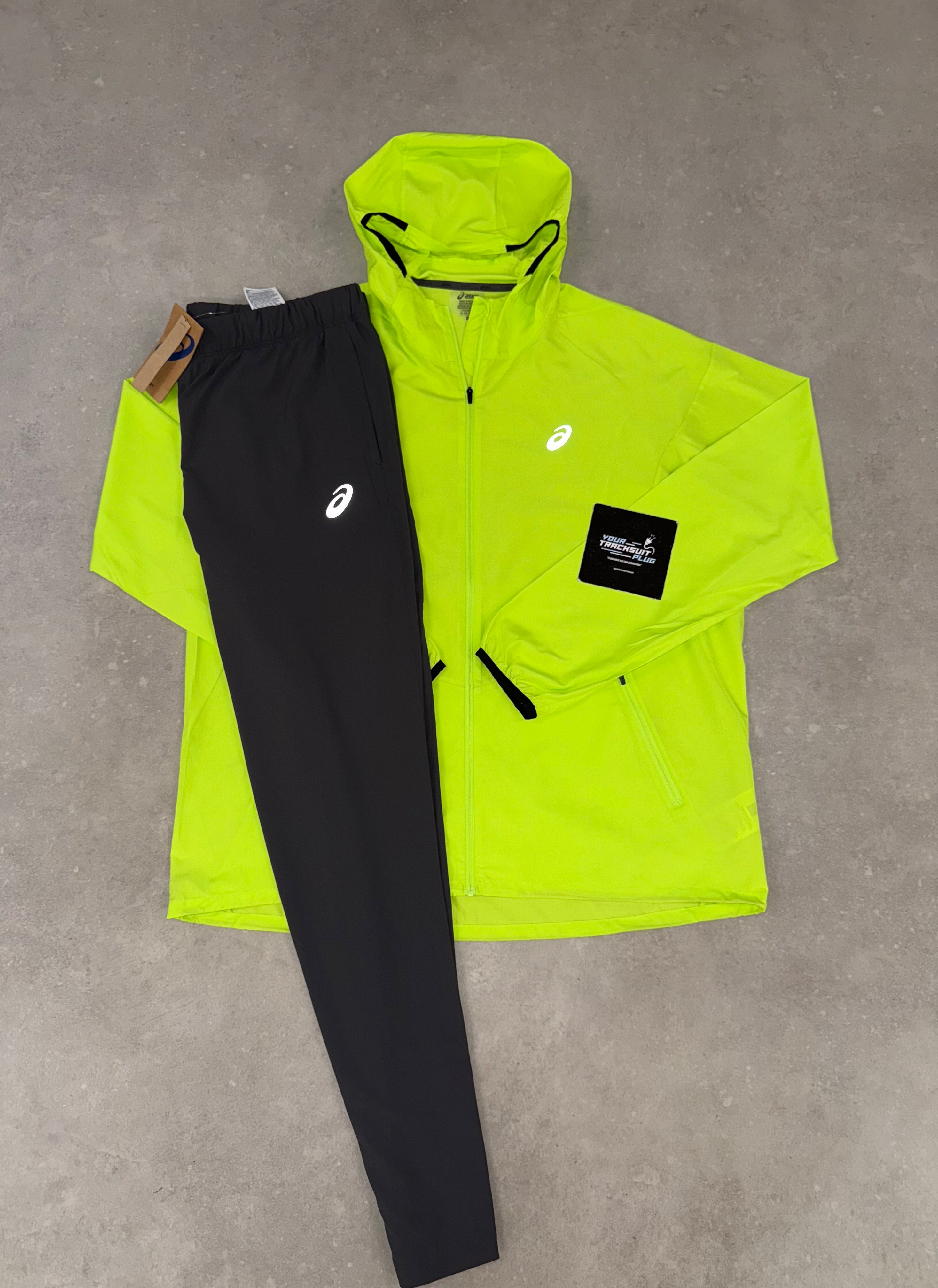 ASICS YELLOW & GREY TRACKSUIT // EXCLUSIVE EDITION