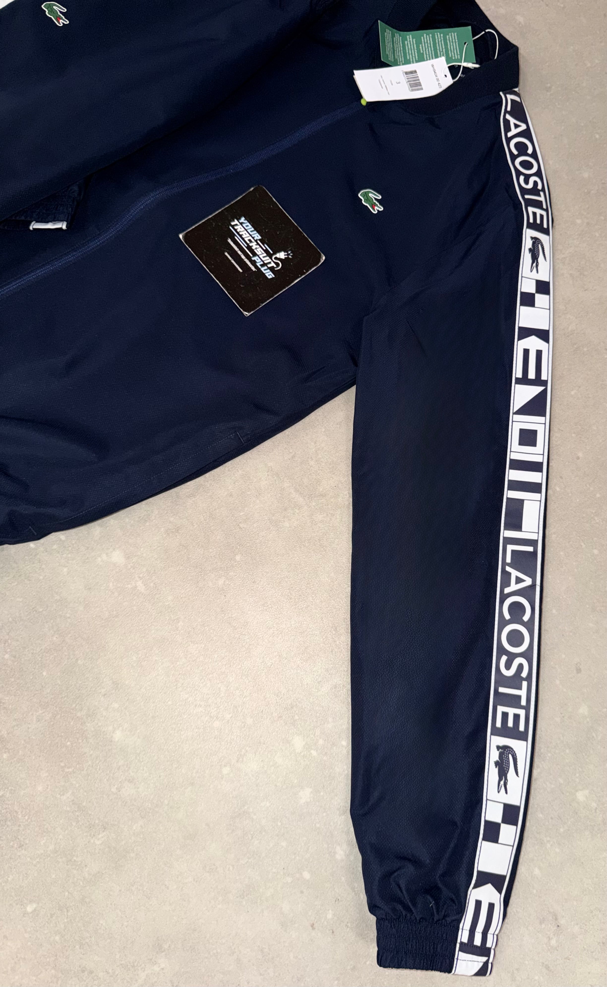 LACOSTE NAVY BLUE TRACKSUIT // LIMITED EDITION