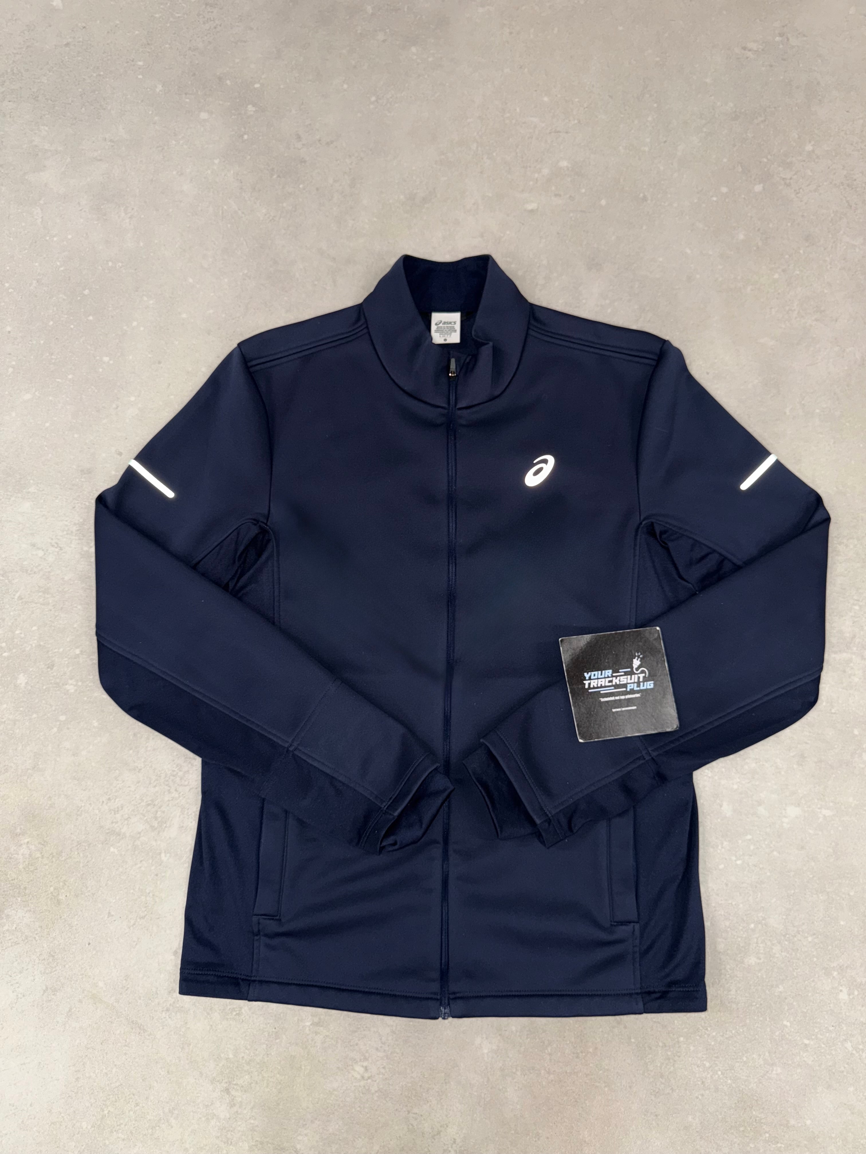 ASICS BLUE & BLACK SOFT-SHELL TRACKSUIT // LIMITED EDITION