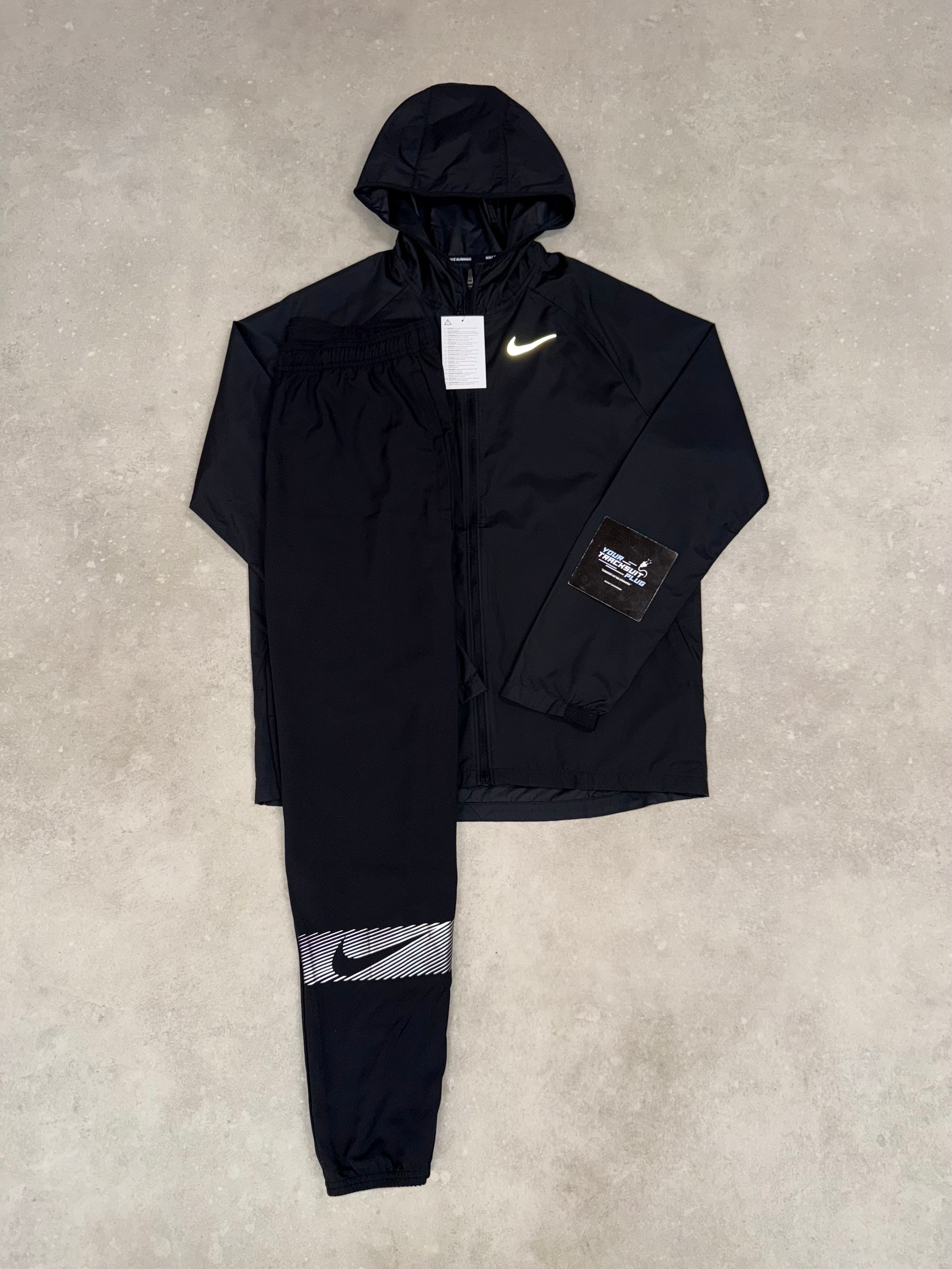 NIKE MILER TRACKSUIT BLACK