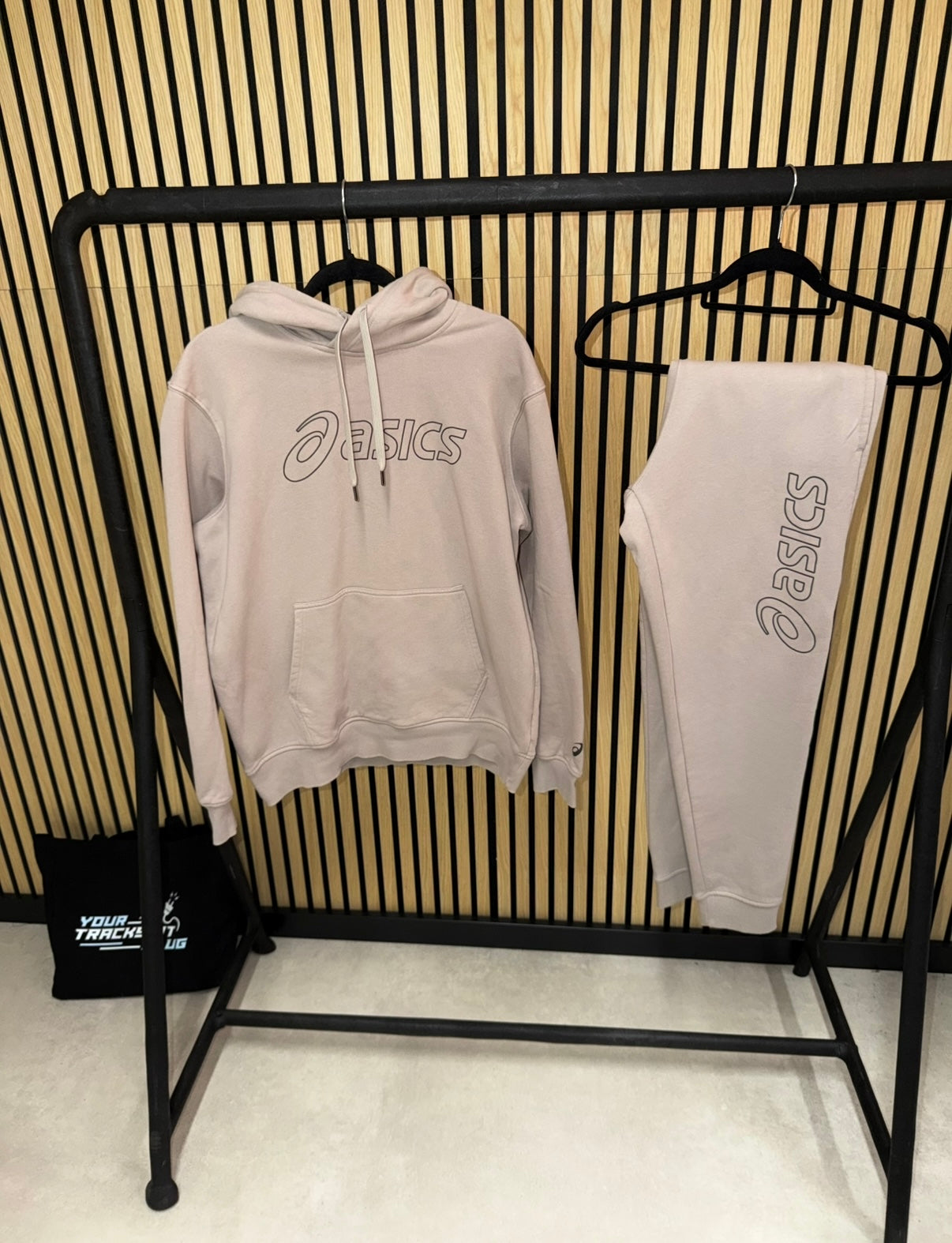 ASICS BEIGE HOODY TRACKSUIT // LIMITED EDITION