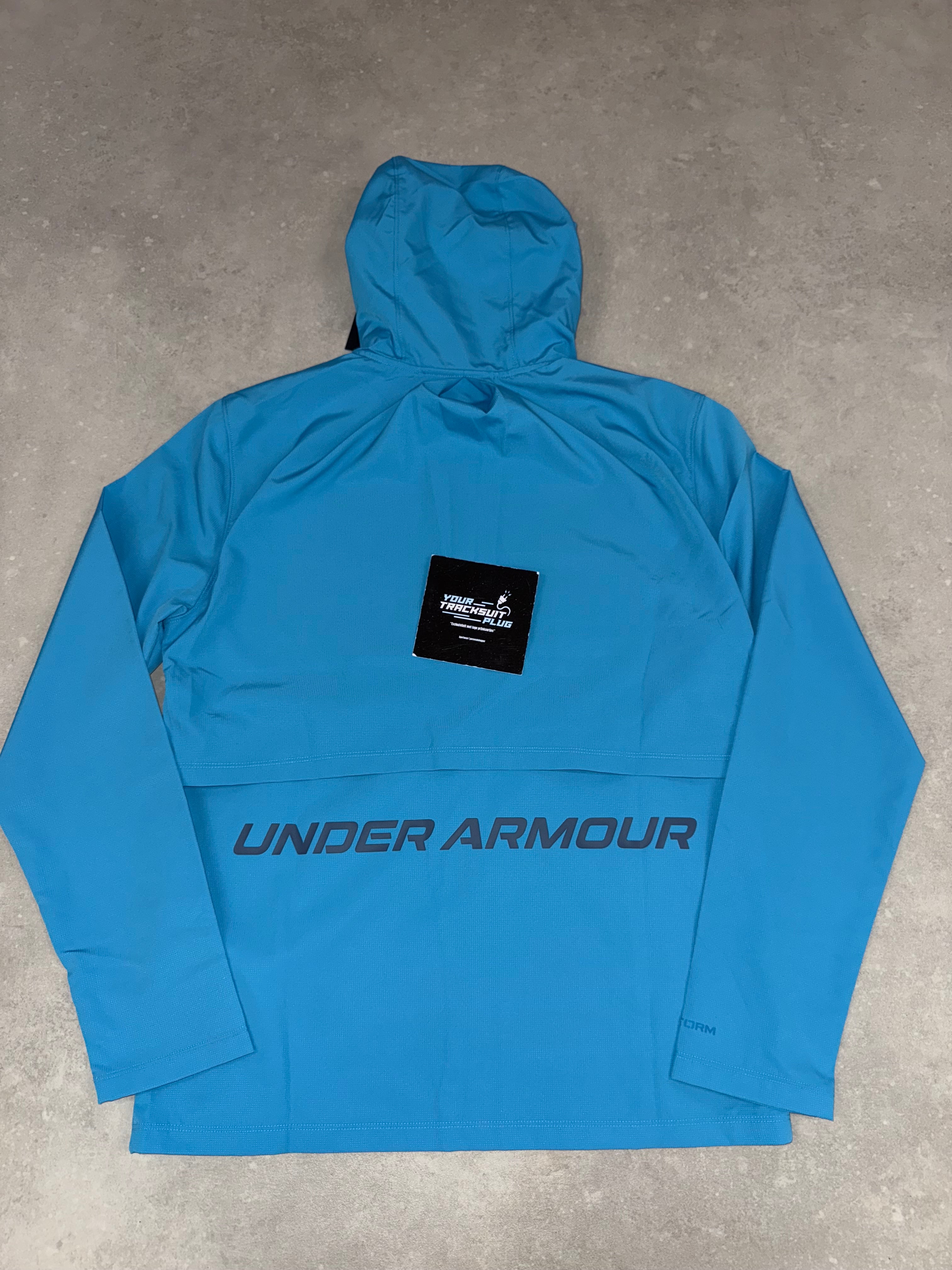 UNDER ARMOUR TRACKSUIT // BLACK & BLUE