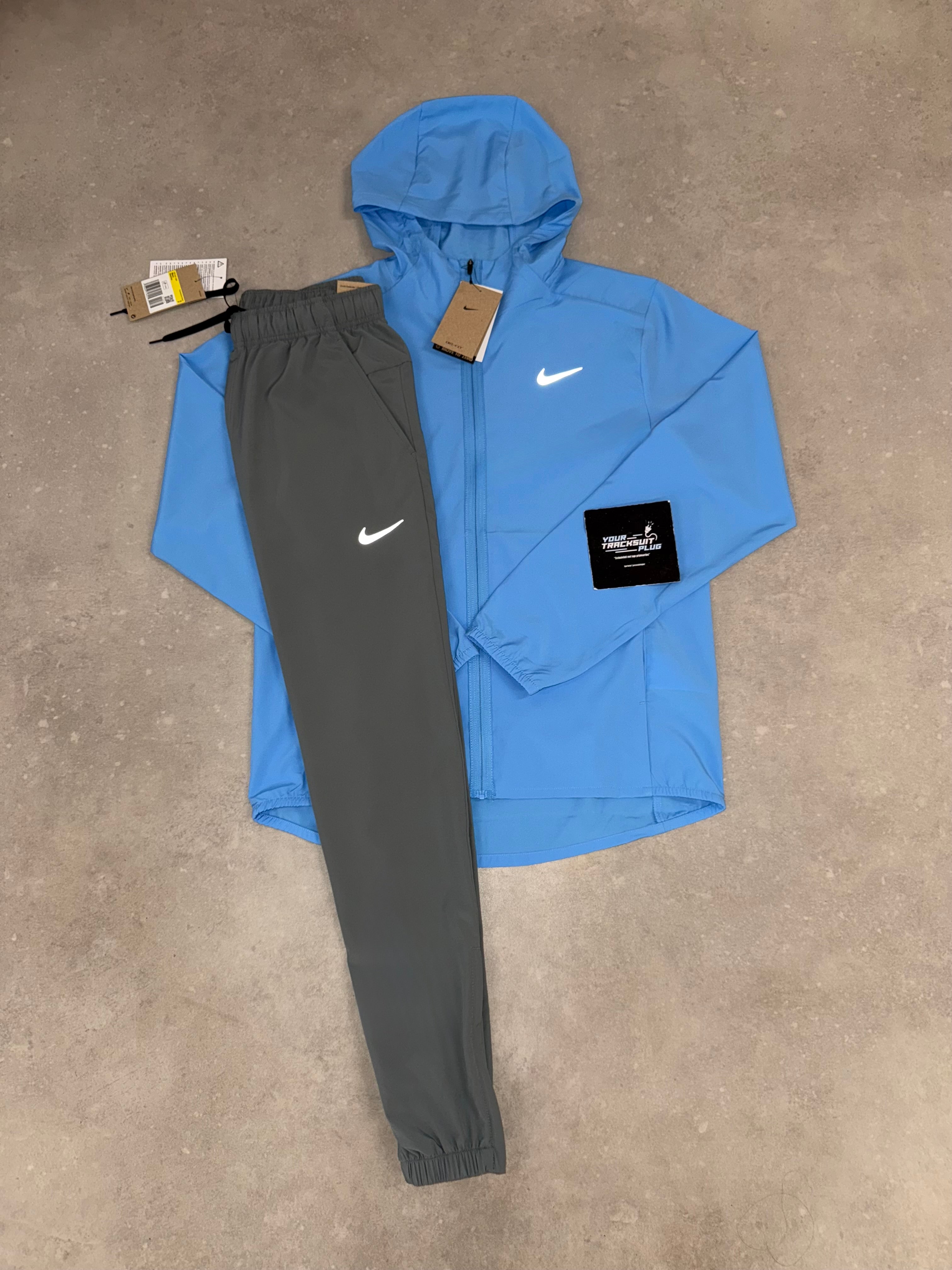 NIKE TRACKSUIT GREY & BLUE // LIMITED EDITION