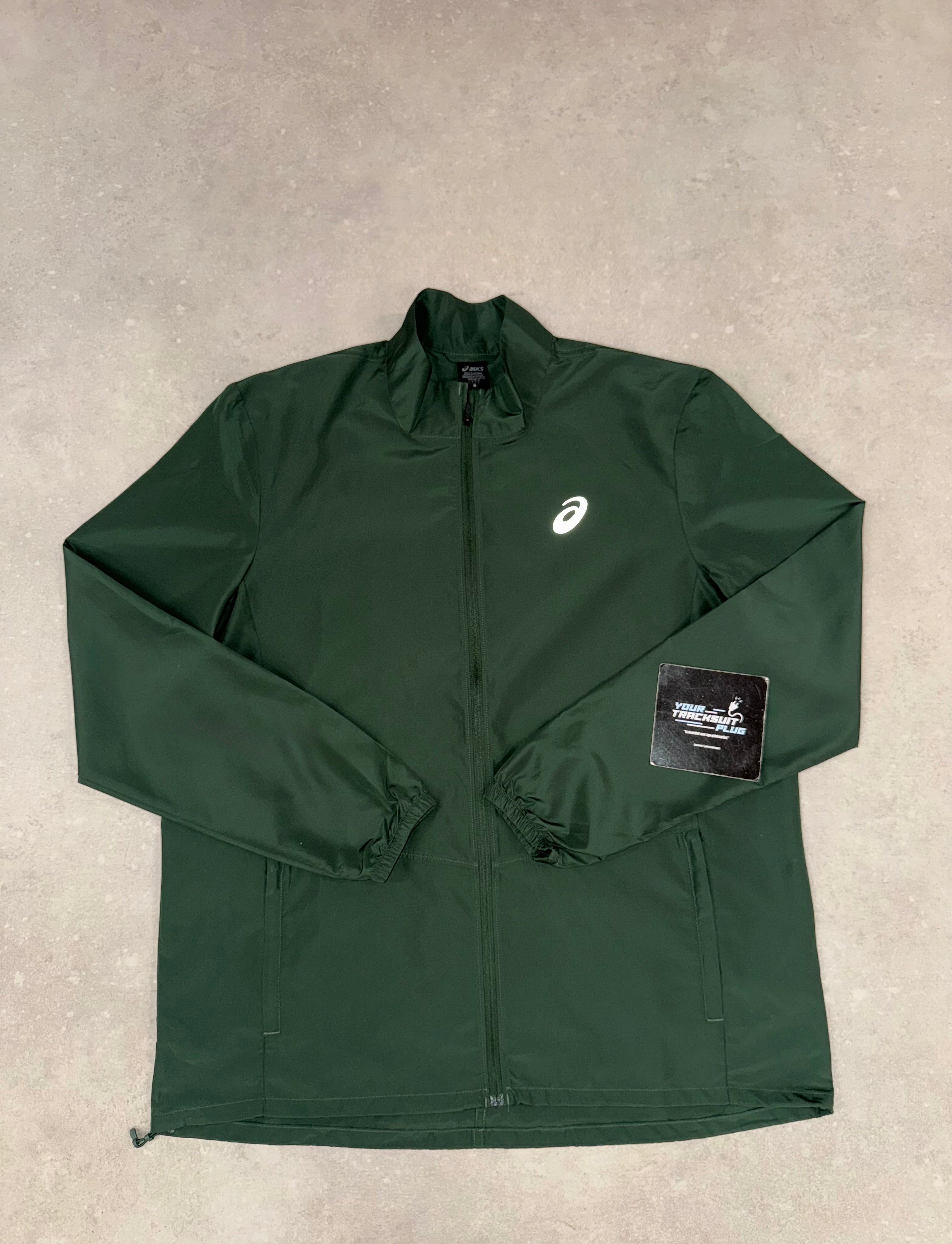 ASICS TRACKSUIT BLACK & GREEN // LIMITED EDITION