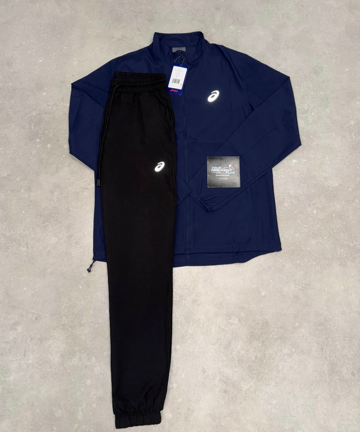ASICS TRACKSUIT // BLUE & BLACK