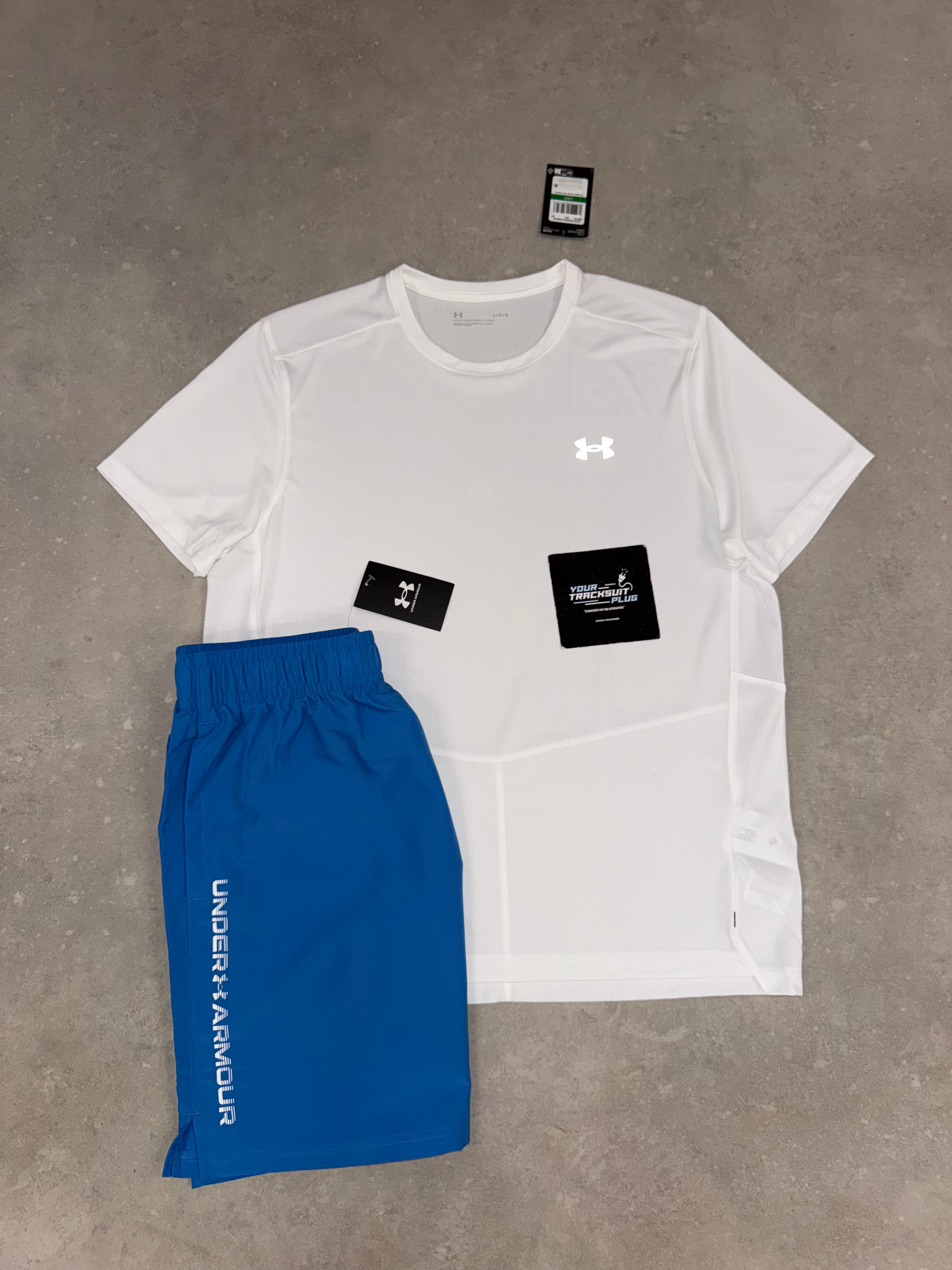 UNDER ARMOUR BLUE & WHITE // SUMMER SET