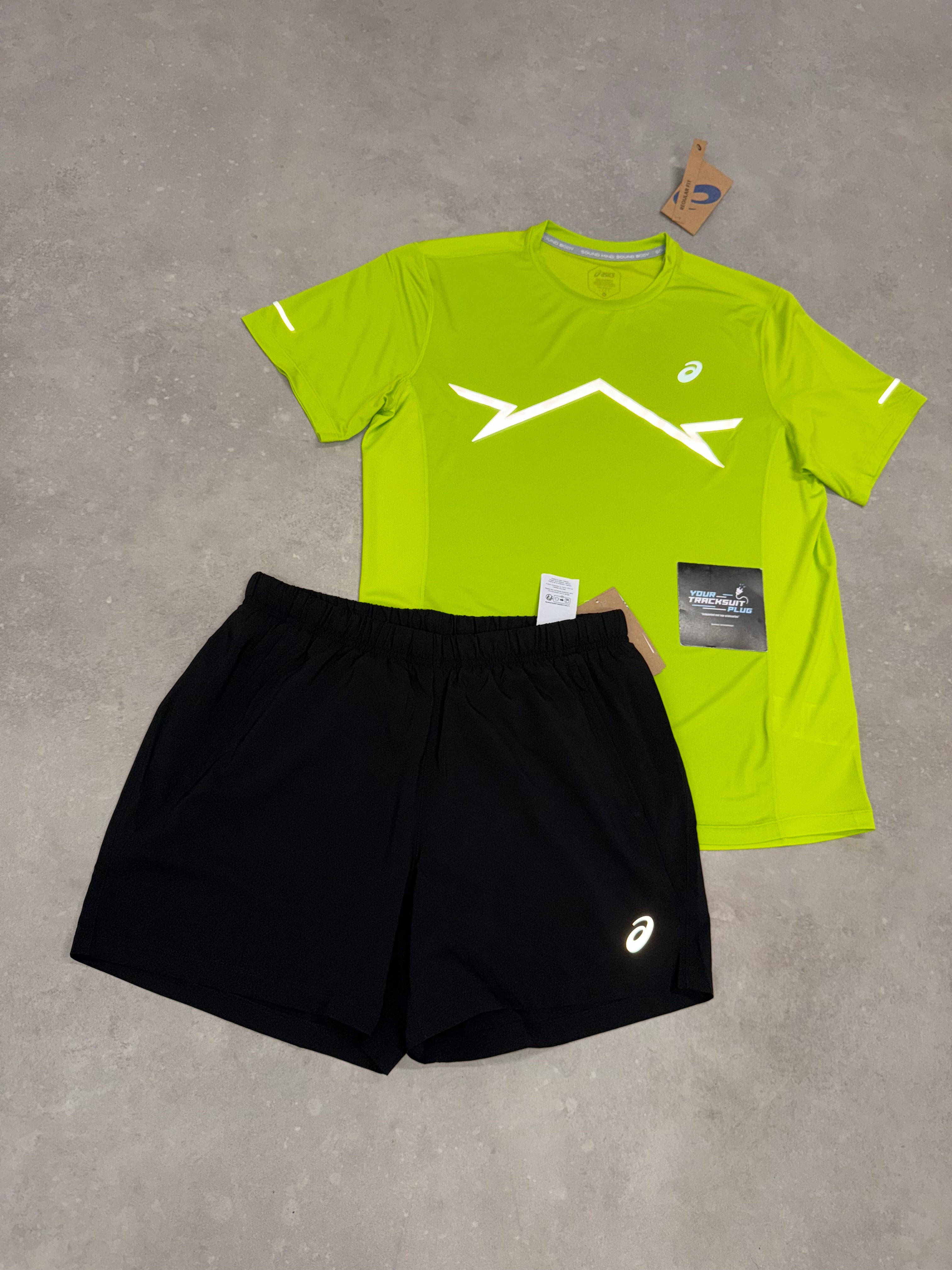 ASICS LITE SHOW YELLOW // ZOMER SET