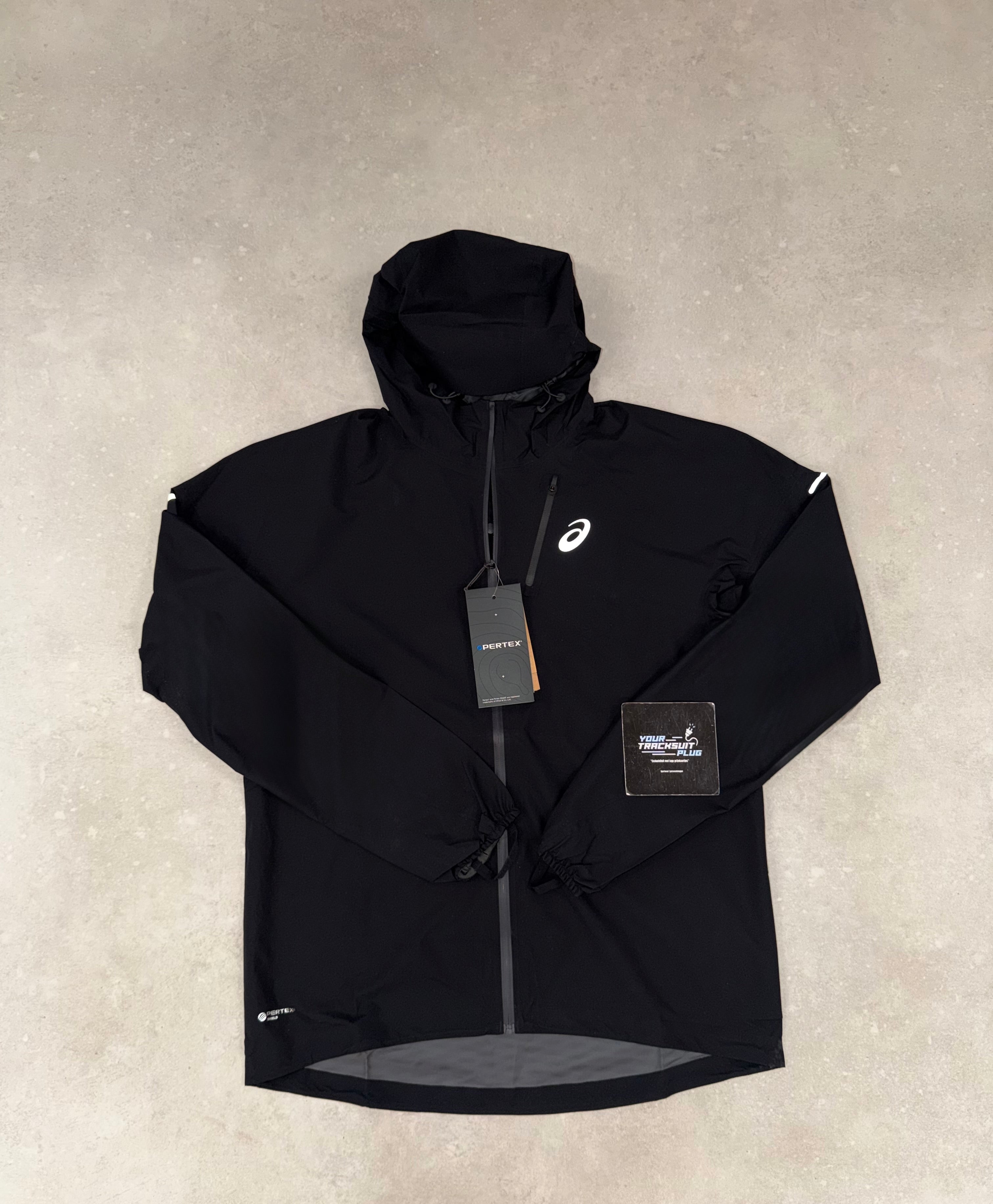 ASICS SOFT-SHELL JACKET BLACK // EXCLUSIVE EDITION