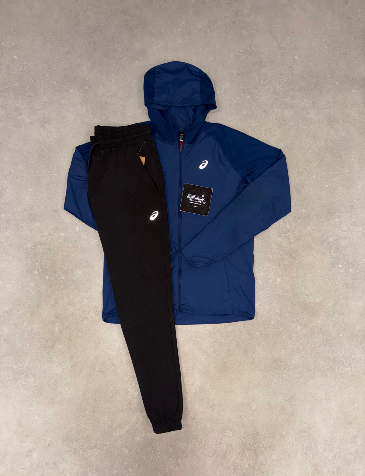 ASICS BLUE & BLACK TRACKSUIT // LIMITED EDITION