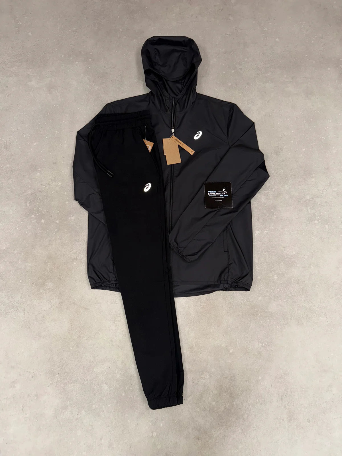 ASICS TRACKSUIT // BLACK ON BLACK