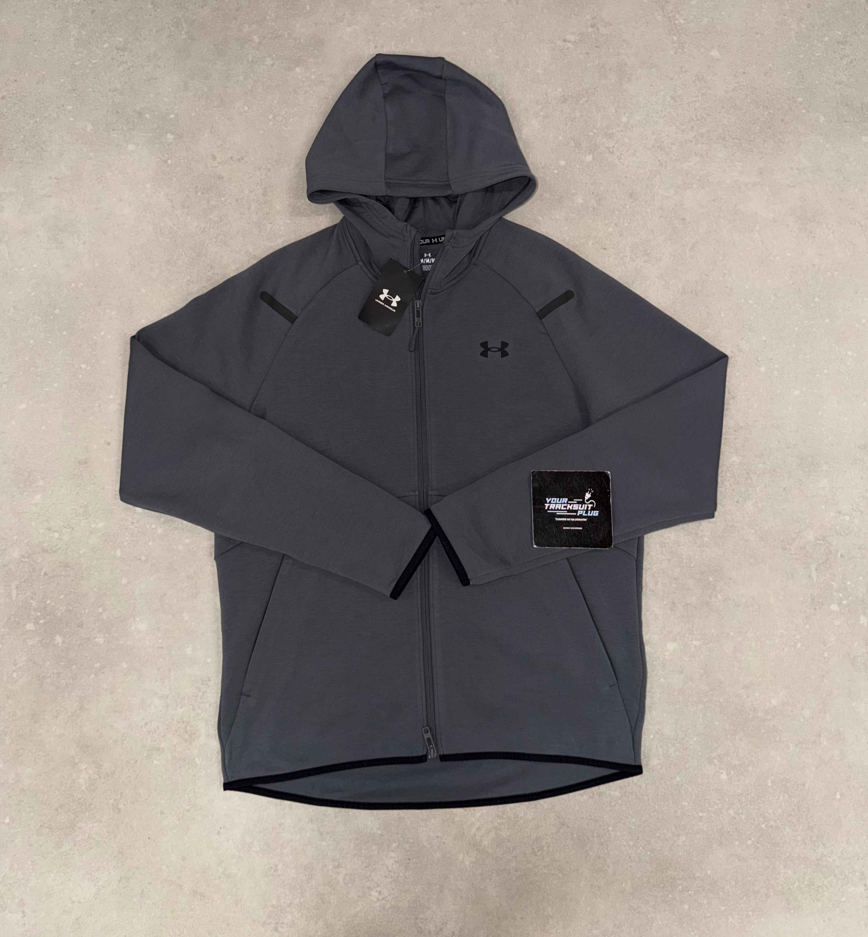 UNDER ARMOUR TECH TRACKSUIT SMOKE GREY