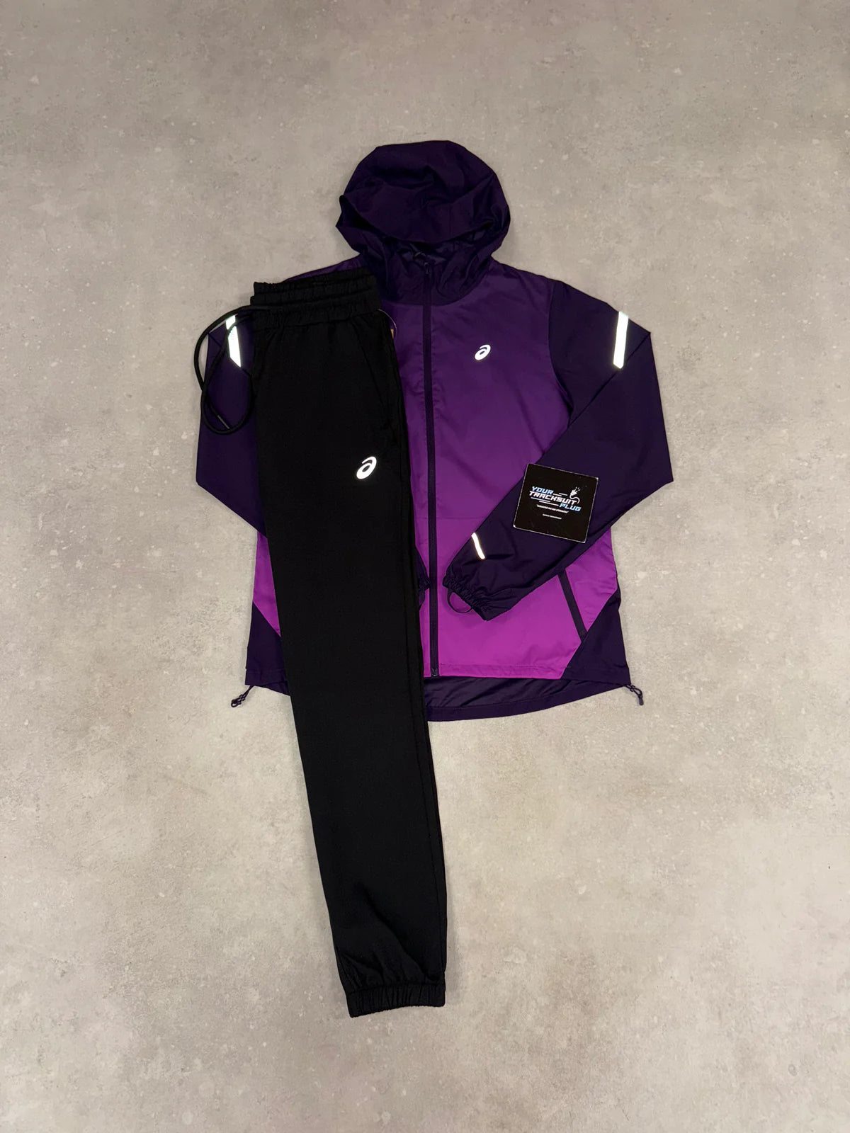 ASICS TRACKSUIT LITE SHOW PURPLE // VERY EXCLUSIVE