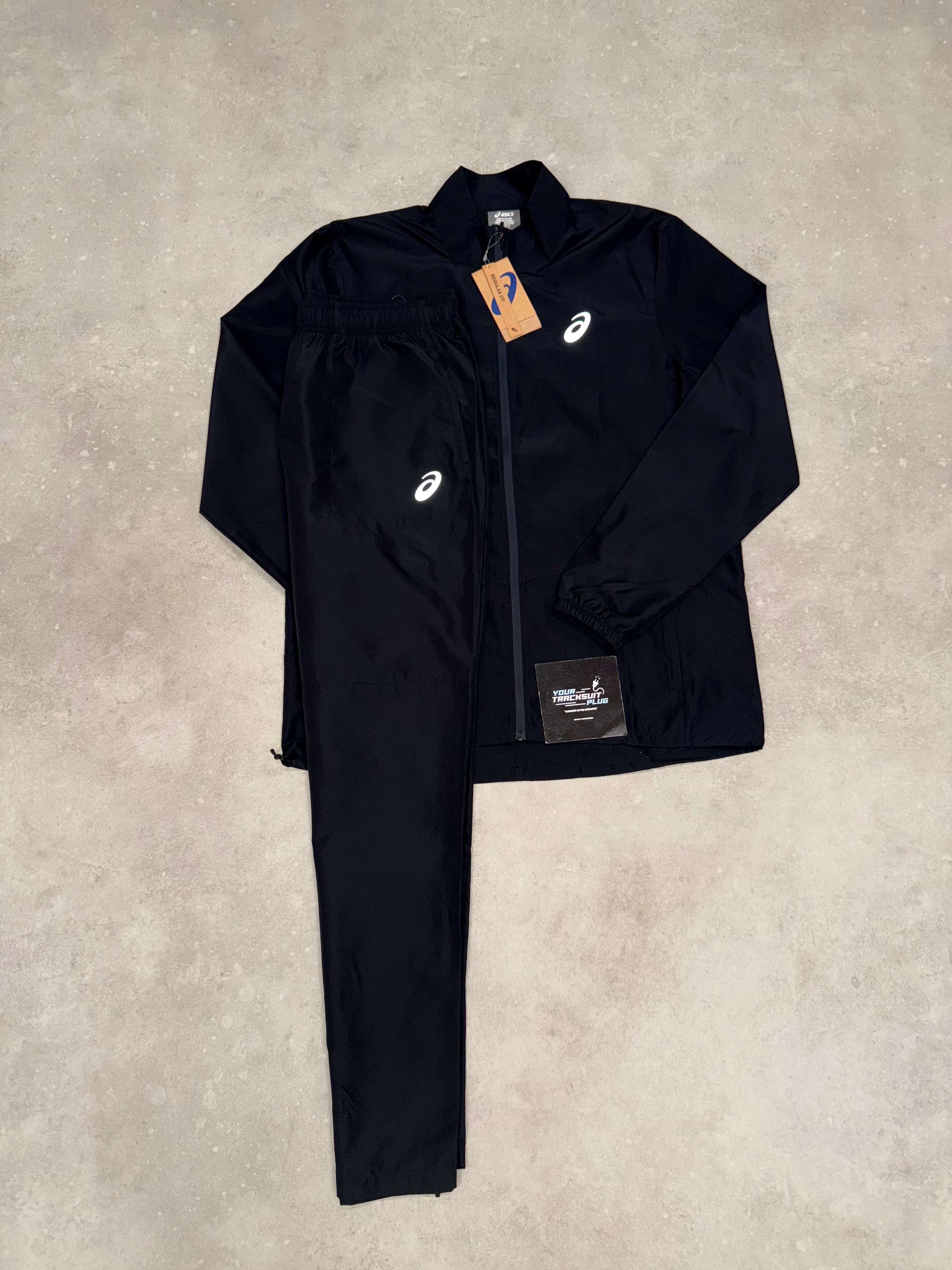 ASICS TRACKSUIT BLACK