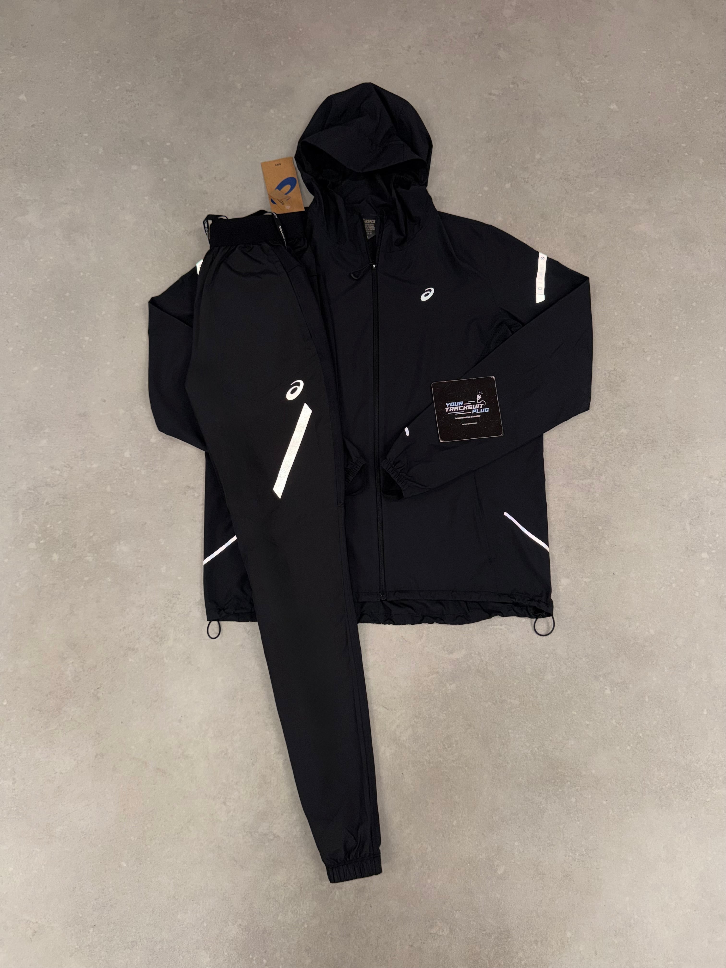 ASICS LITE SHOW TRACKSUIT BLACK // VERY EXCLUSIVE