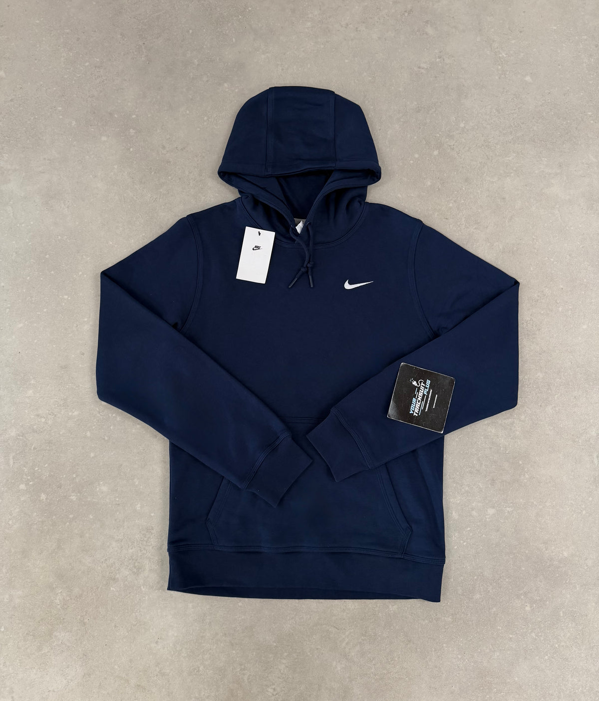 NIKE FLEECE HOODY TRACKSUIT BLUE