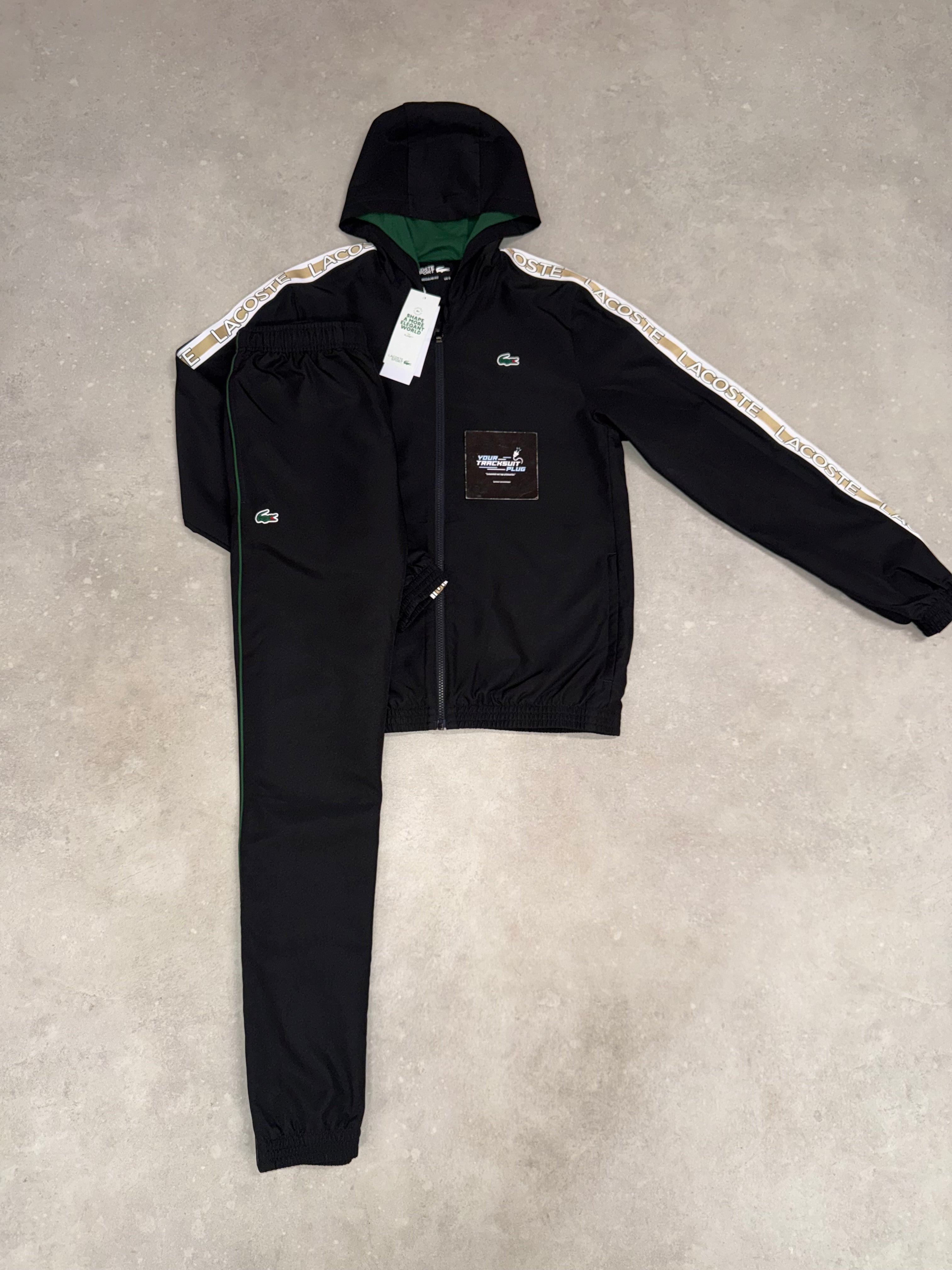 LACOSTE TRACKSUIT BLACK // LIMITED EDITION