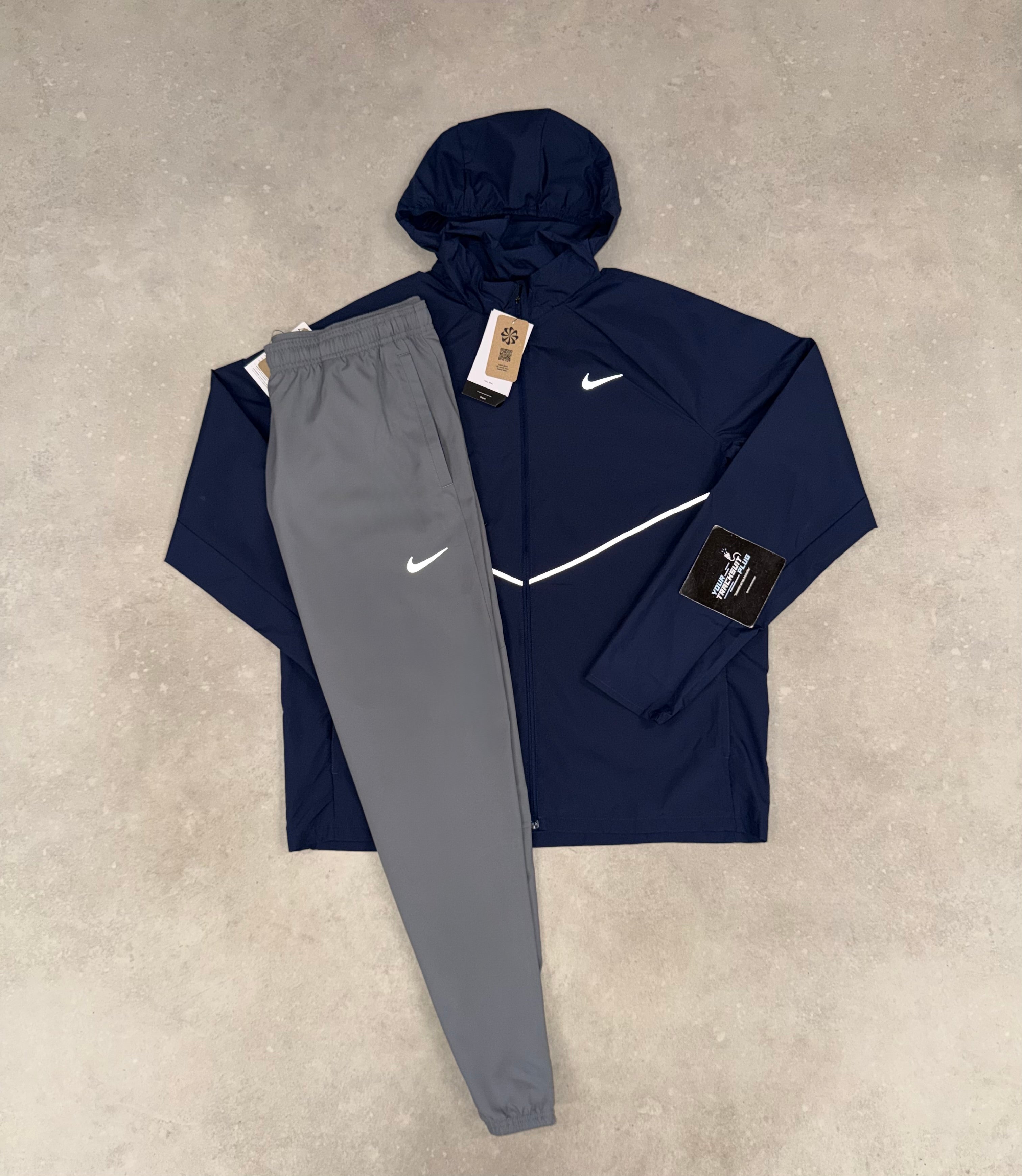 NIKE MILER TRACKSUIT BLUE & GREY // THE LATEST