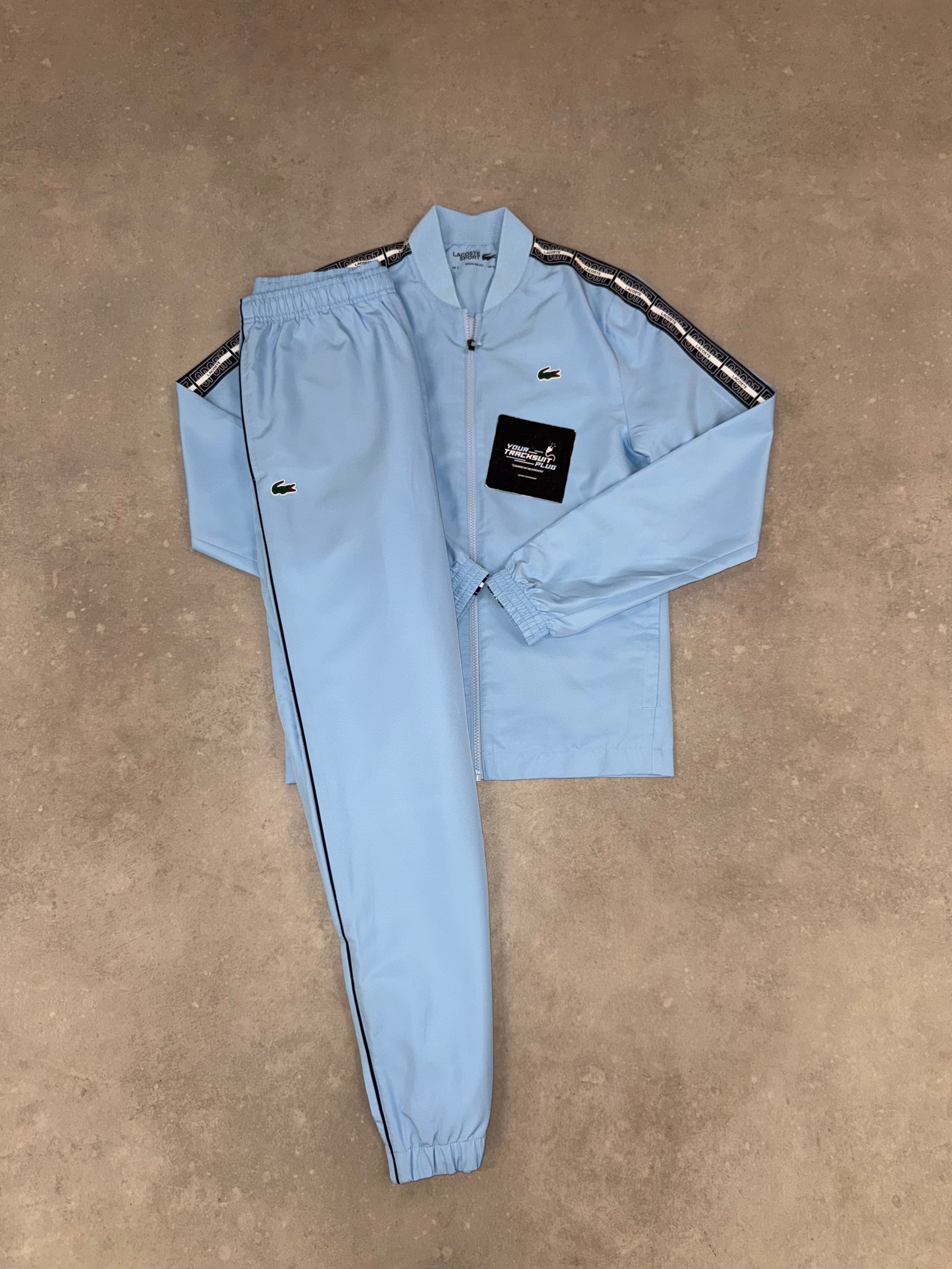 LACOSTE TRACKSUIT BABY BLUE // EXCLUSIVE EDITION