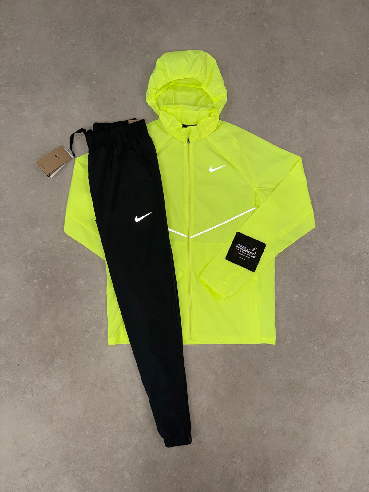 NIKE MILER TRACKSUIT BLACK & YELLOW // THE LATEST