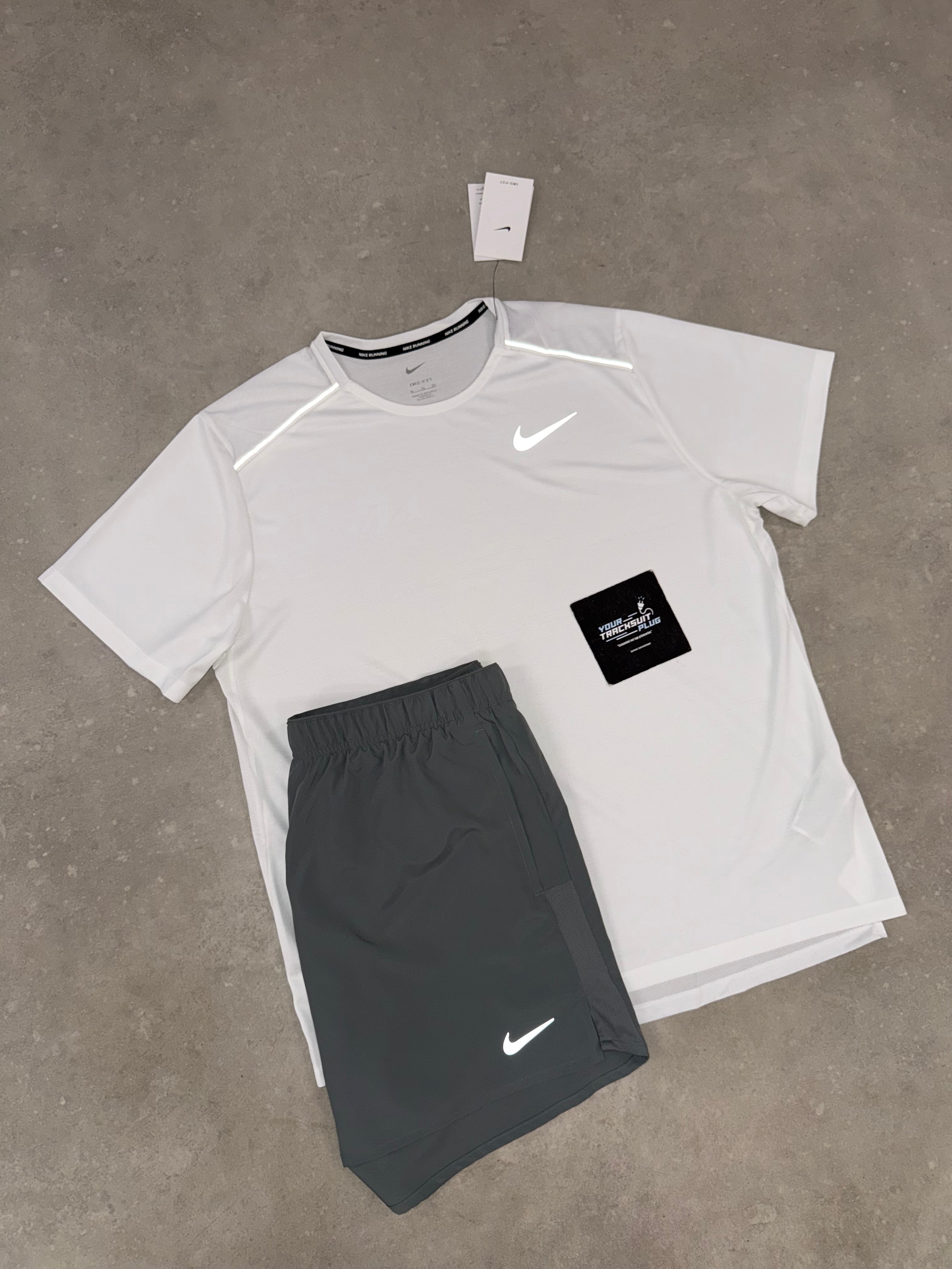 NIKE MILER WHITE & GREY // SUMMER SET