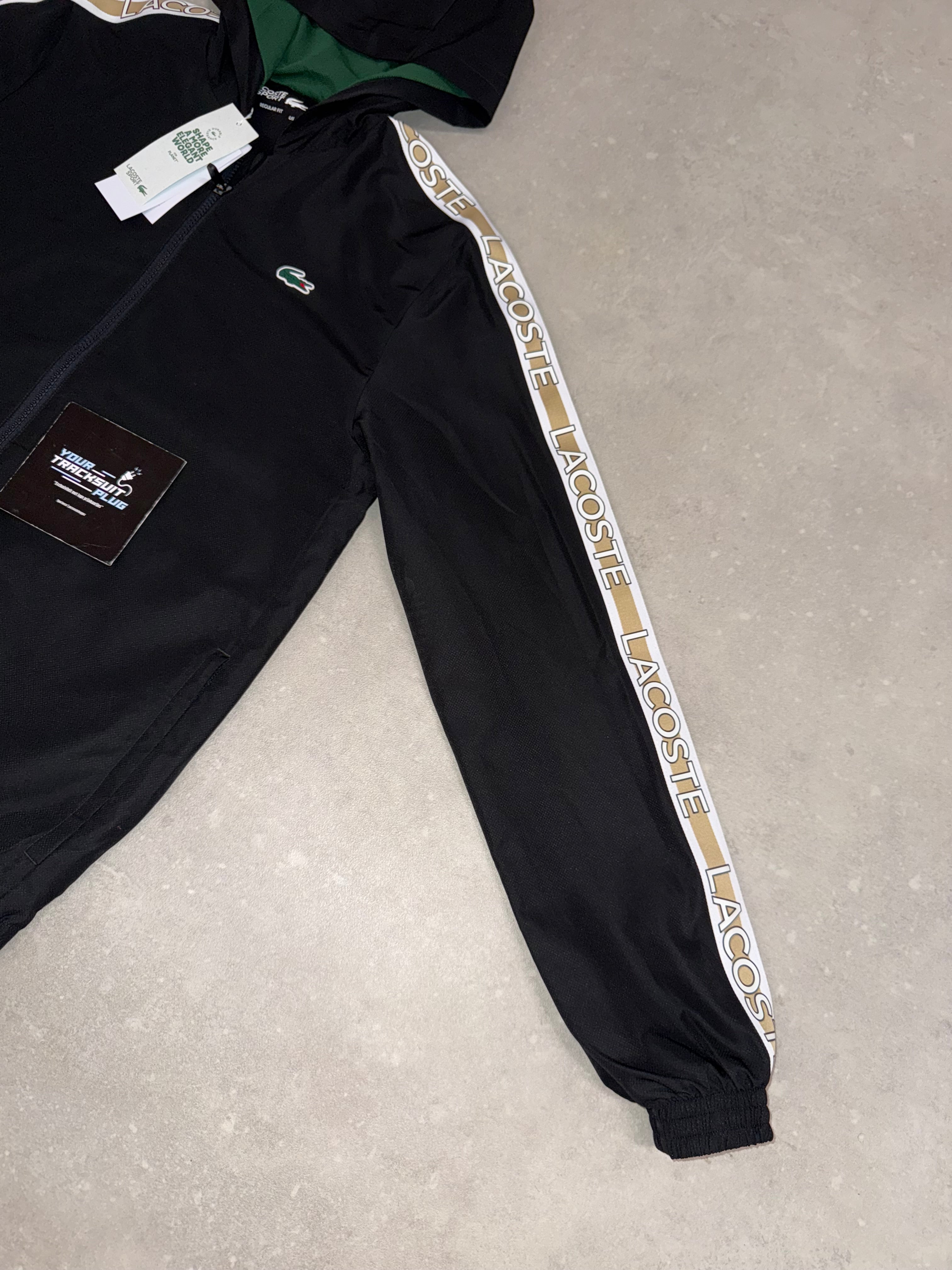 LACOSTE TRACKSUIT BLACK // LIMITED EDITION