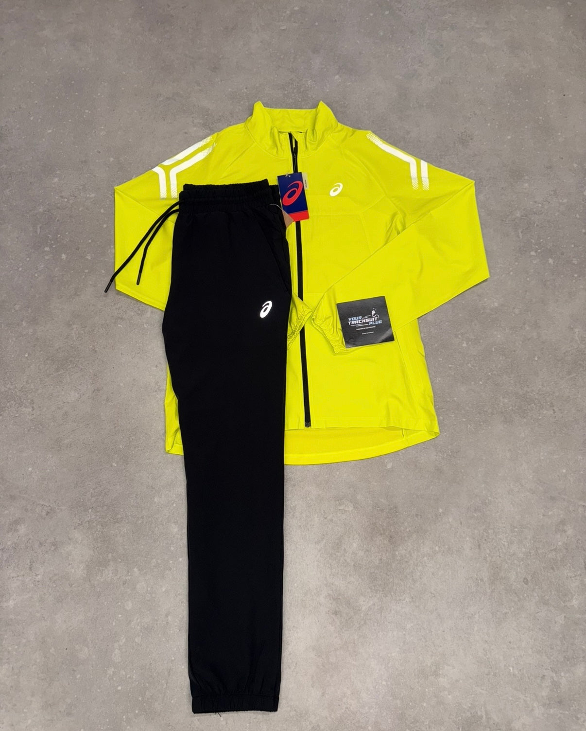 ASICS TRACKSUIT YELLOW // VERY EXCLUSIVE