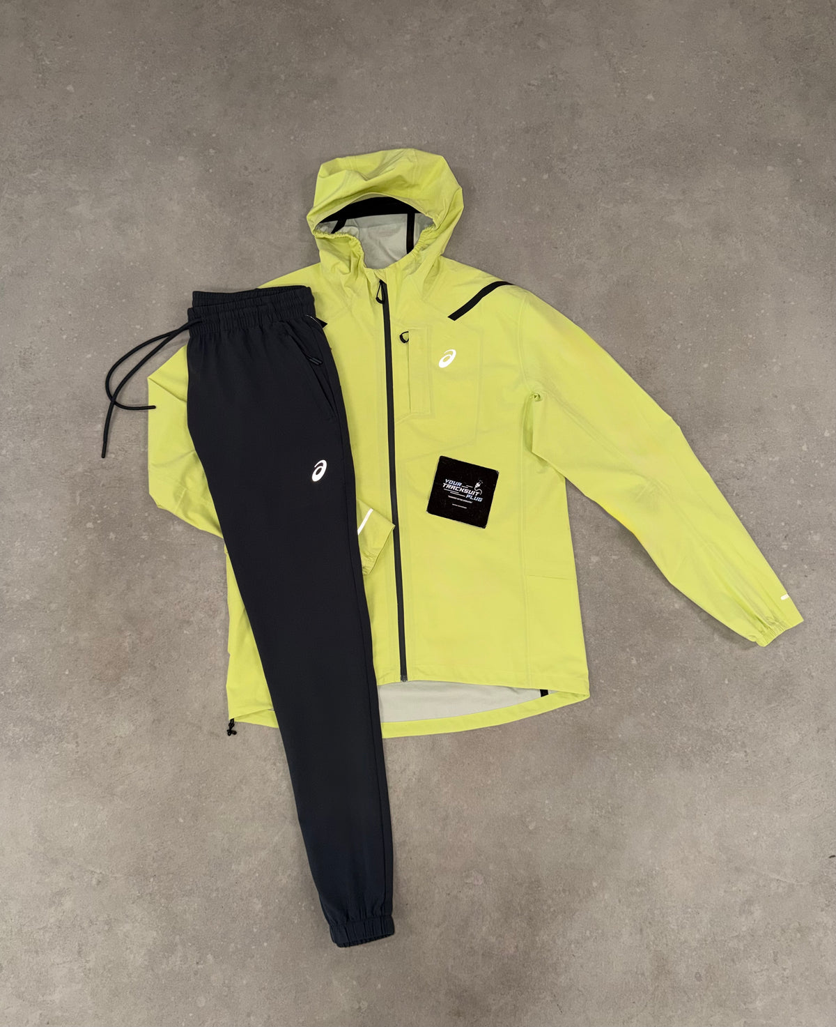 ASICS SOFT-SHELL YELLOW & GREY // EXCLUSIVE EDITION
