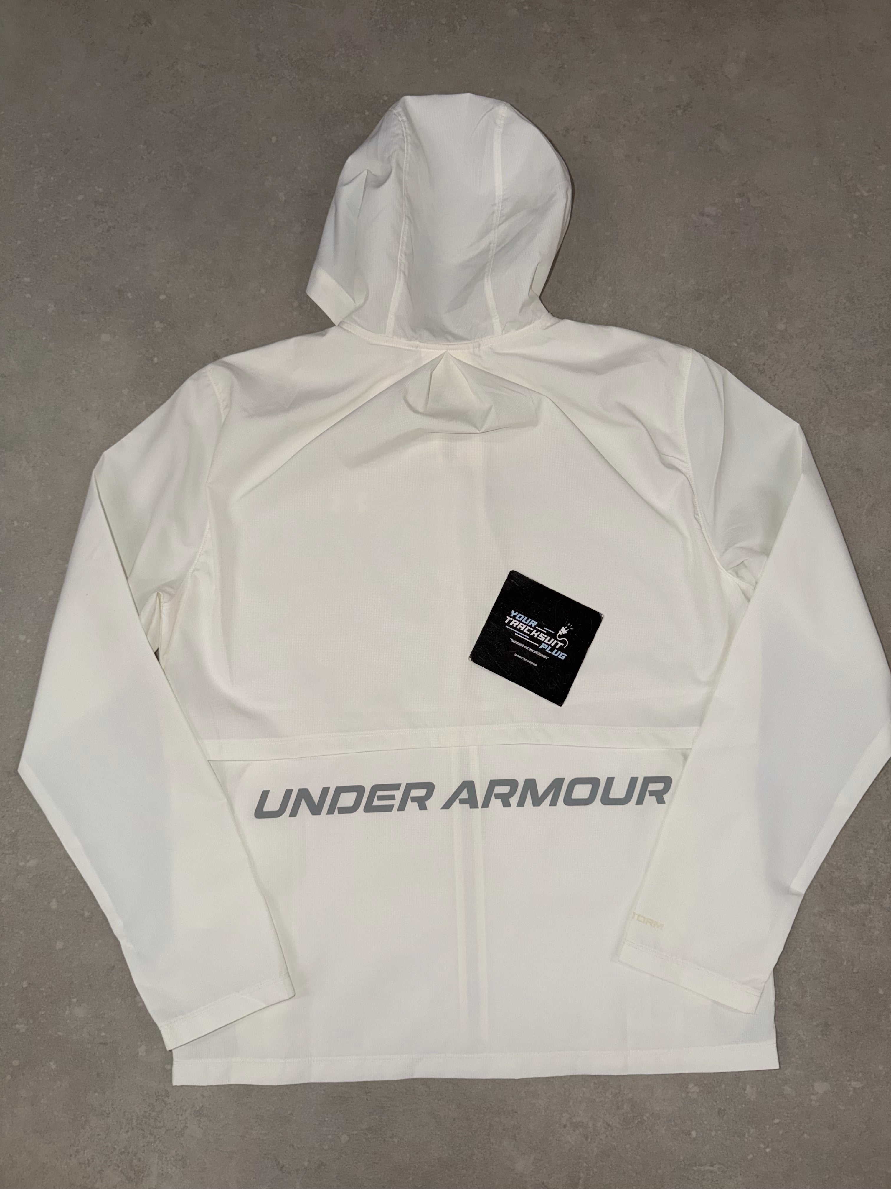 UNDER ARMOUR WHITE & GREY // TRACKSUIT
