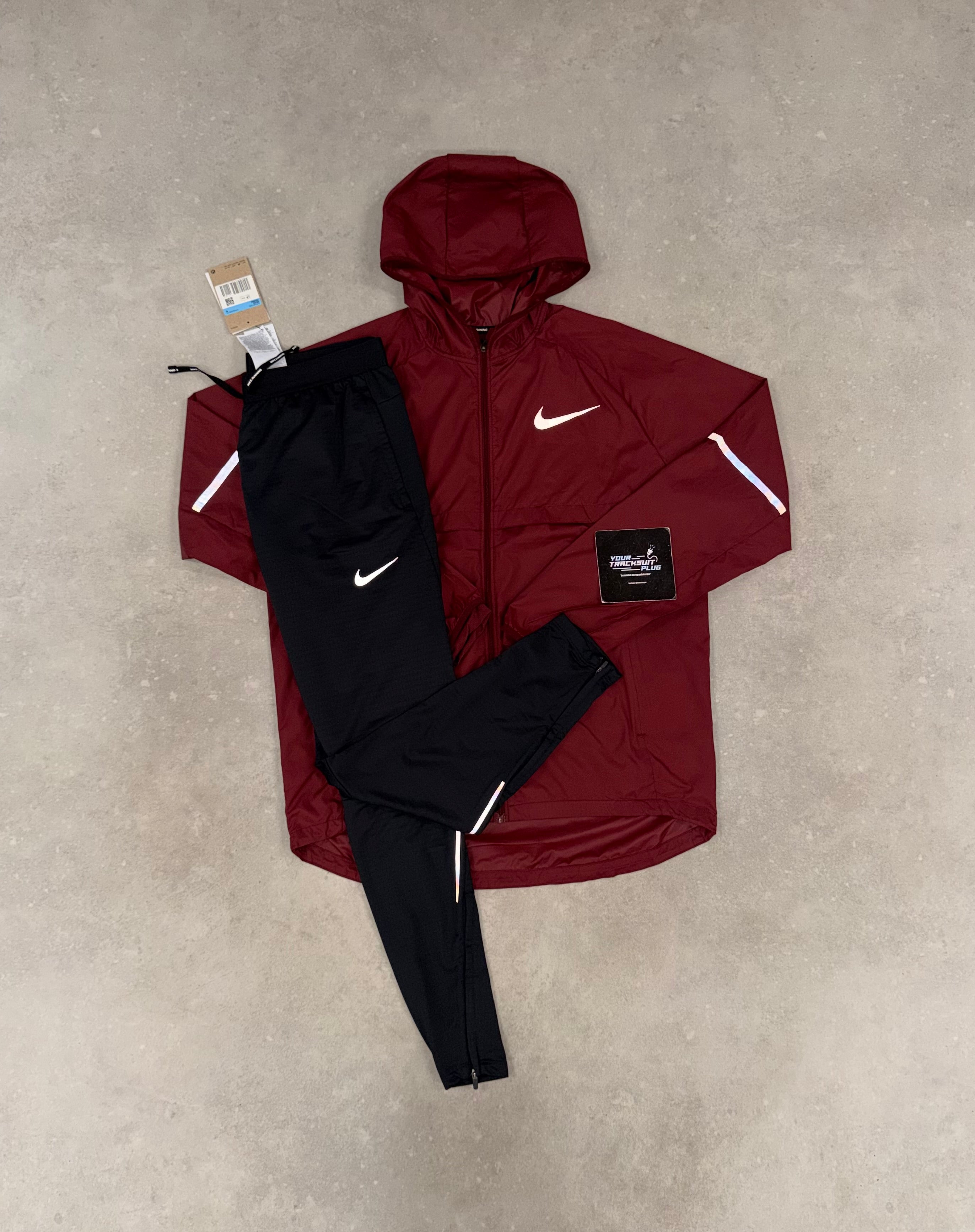 NIKE BORDEAUX & BLACK TRACKSUIT // EXCLUSIVE EDITION