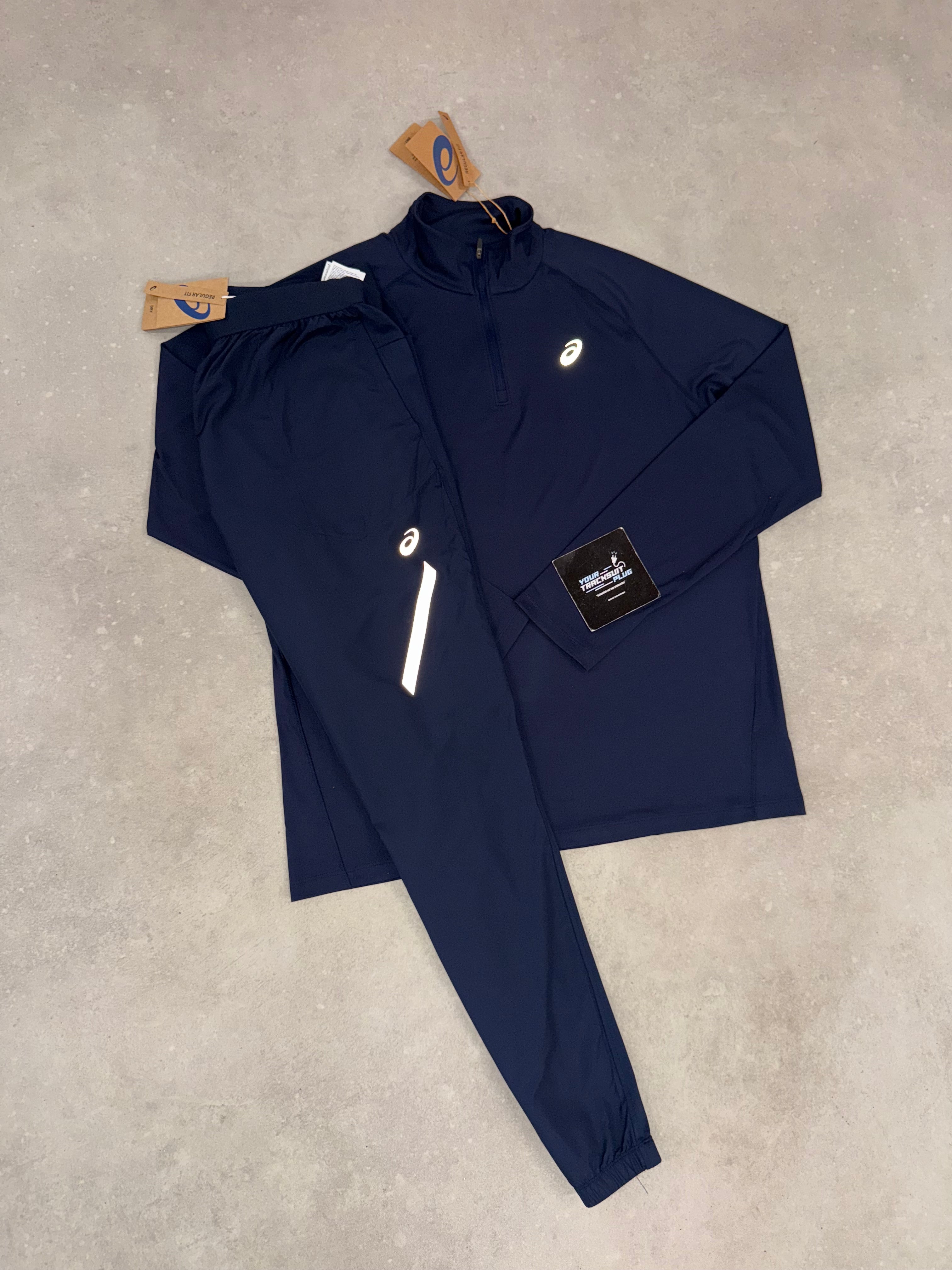 ASICE LITE SHOW NAVY BLUE SET