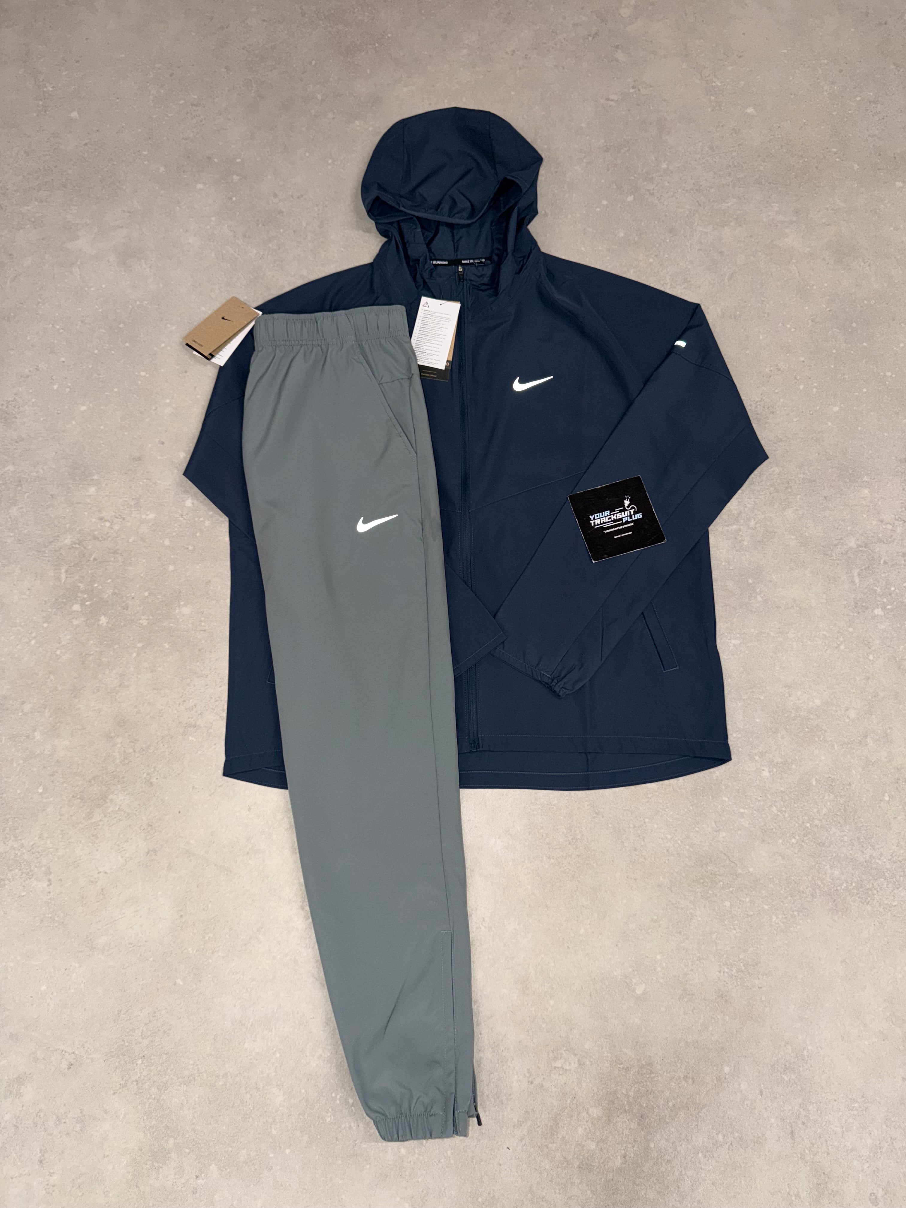 NIKE MILER BLUE & GREY