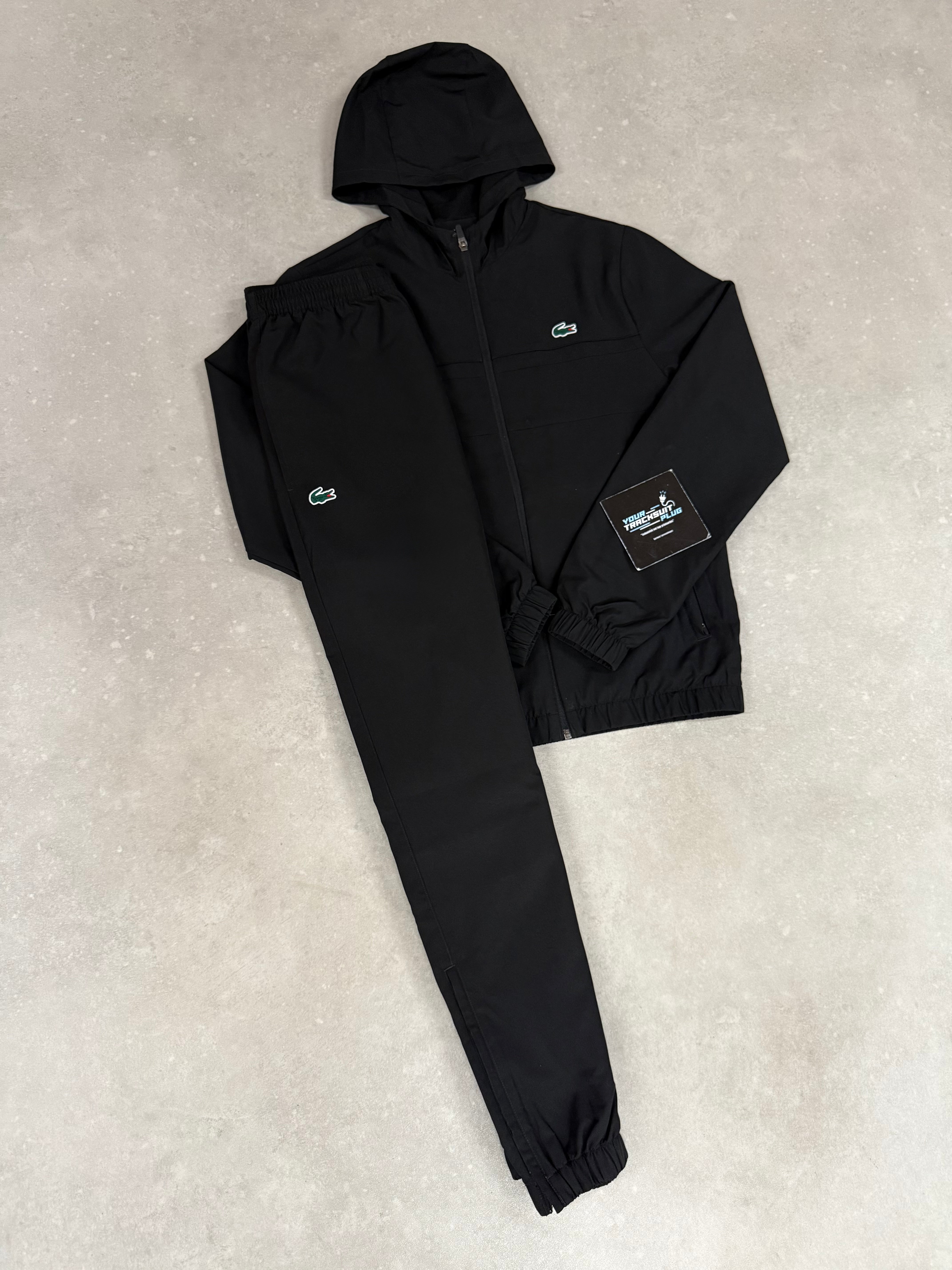 LACOSTE TRACKSUIT BLACK // LIMITED EDITION