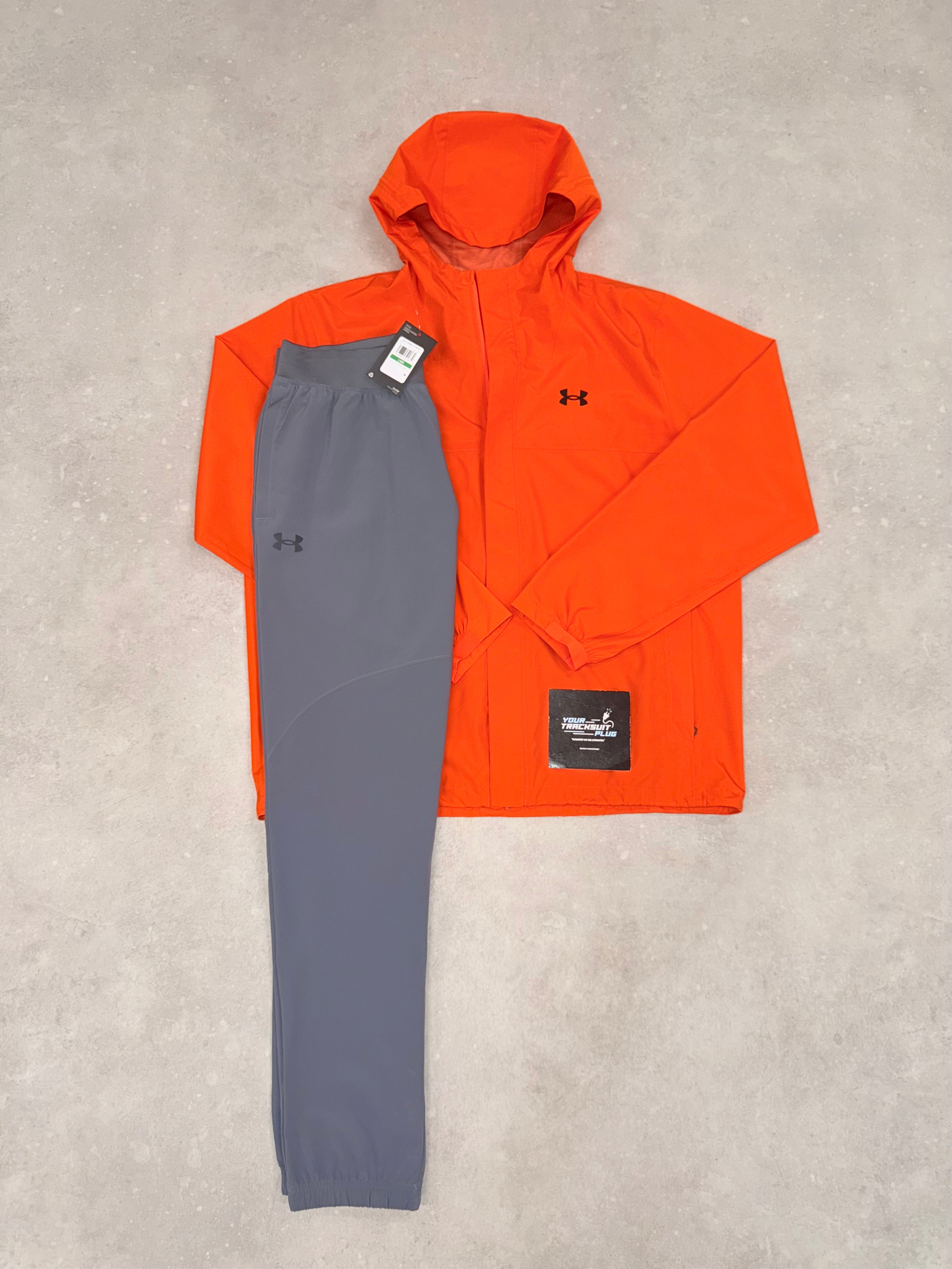 UNDER ARMOUR ORANGE TRACKSUIT // EXCLUSIVE