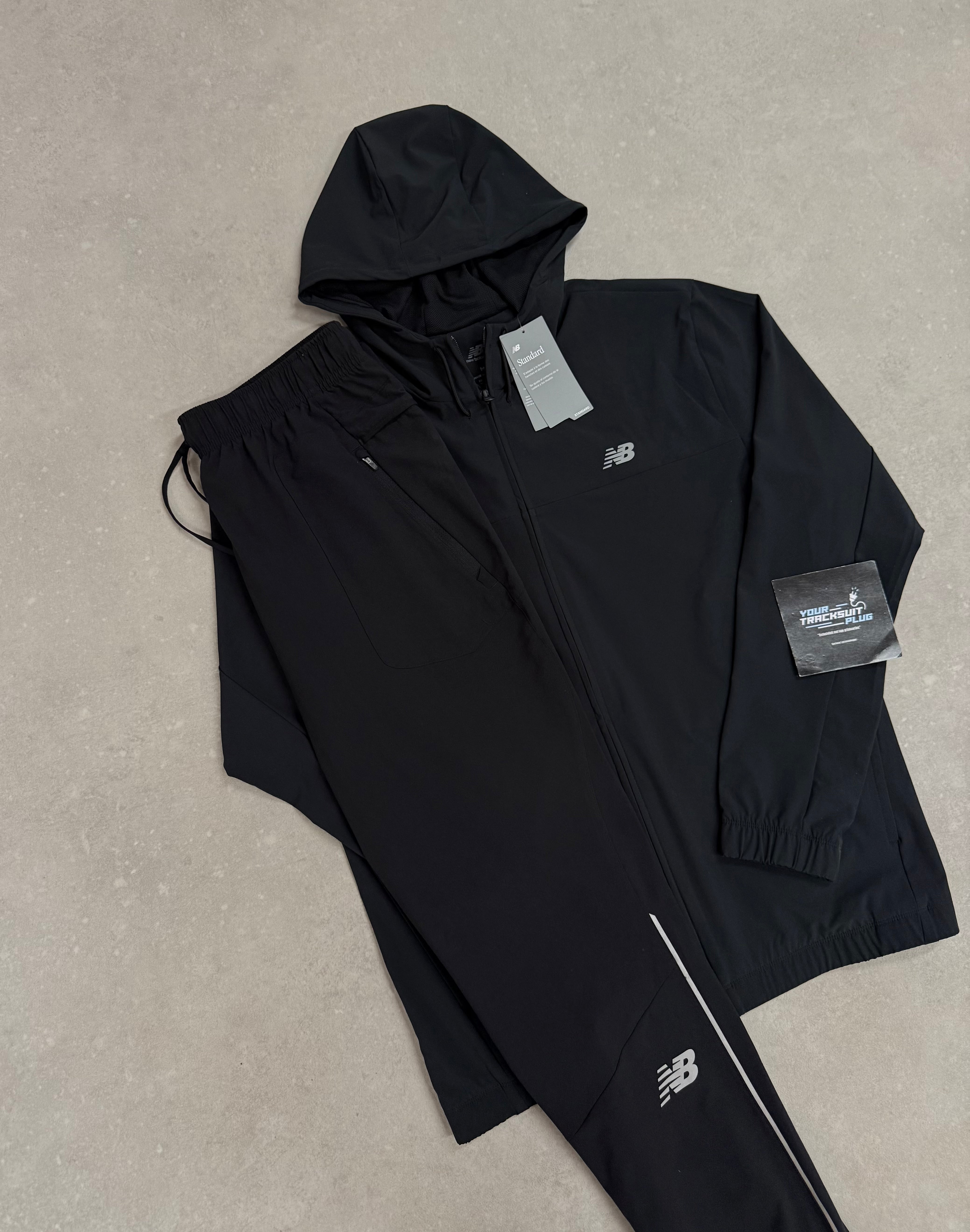 NEW BALANCE TRACKSUIT BLACK