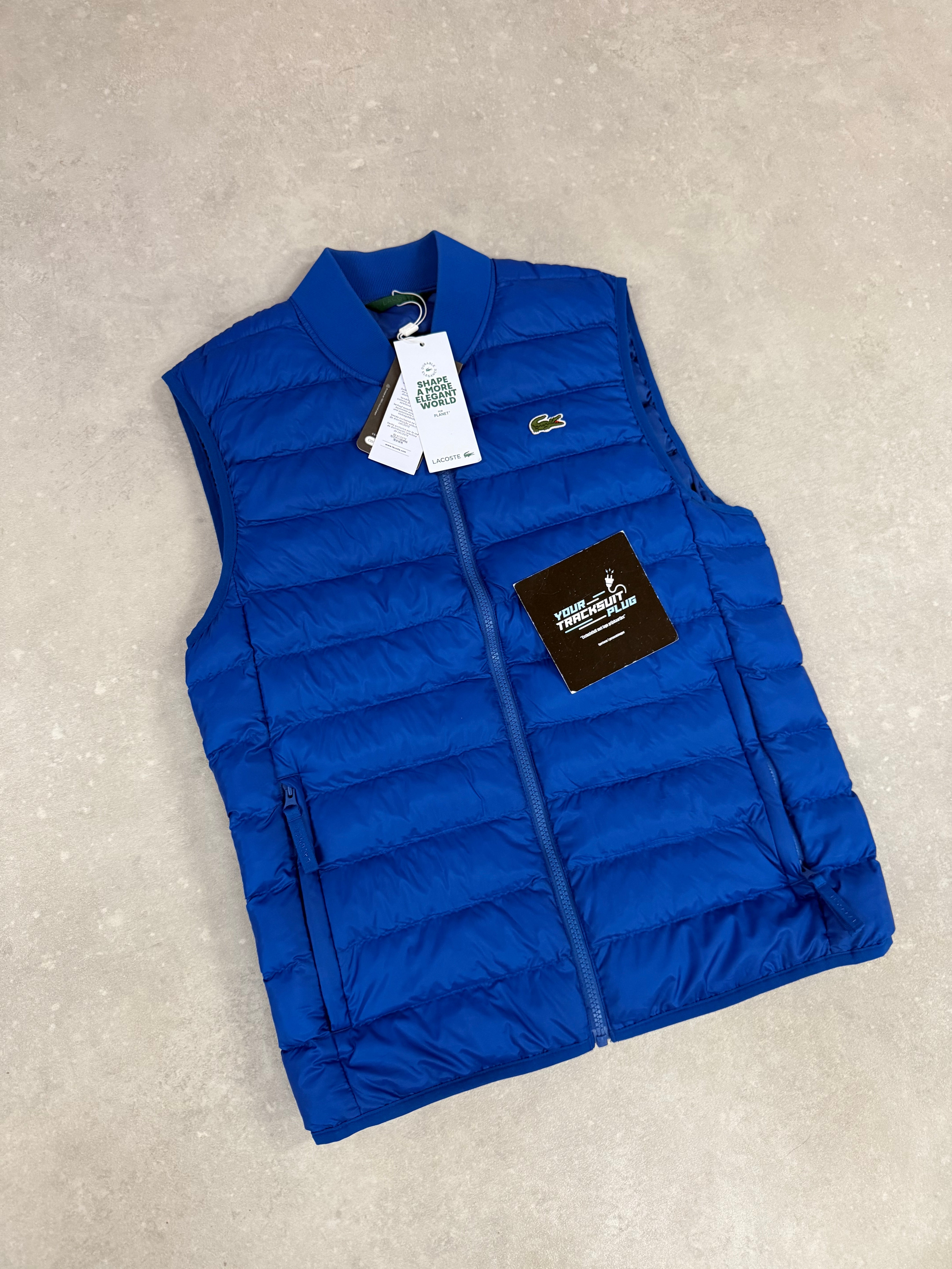 LACOSTE BODYWARMER BLUE