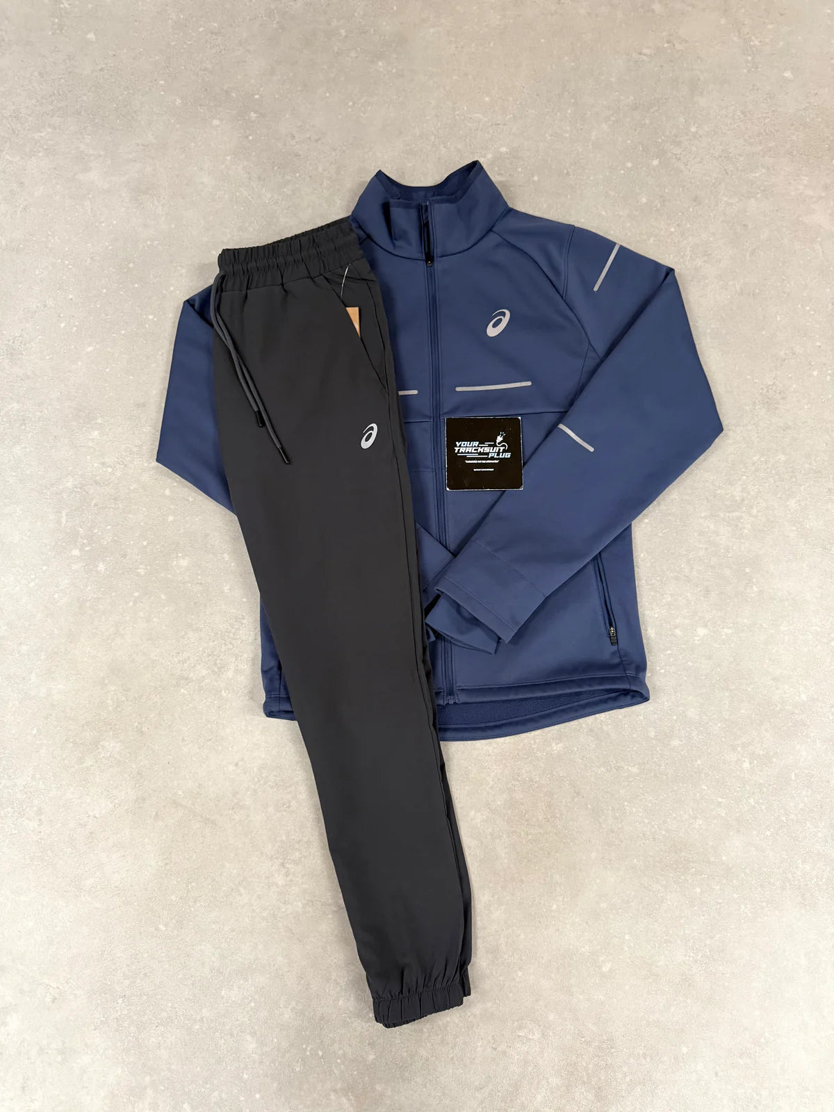 ASICS TRACKSUIT SOFT-SHELL BLUE & GREY // LIMITED EDITION