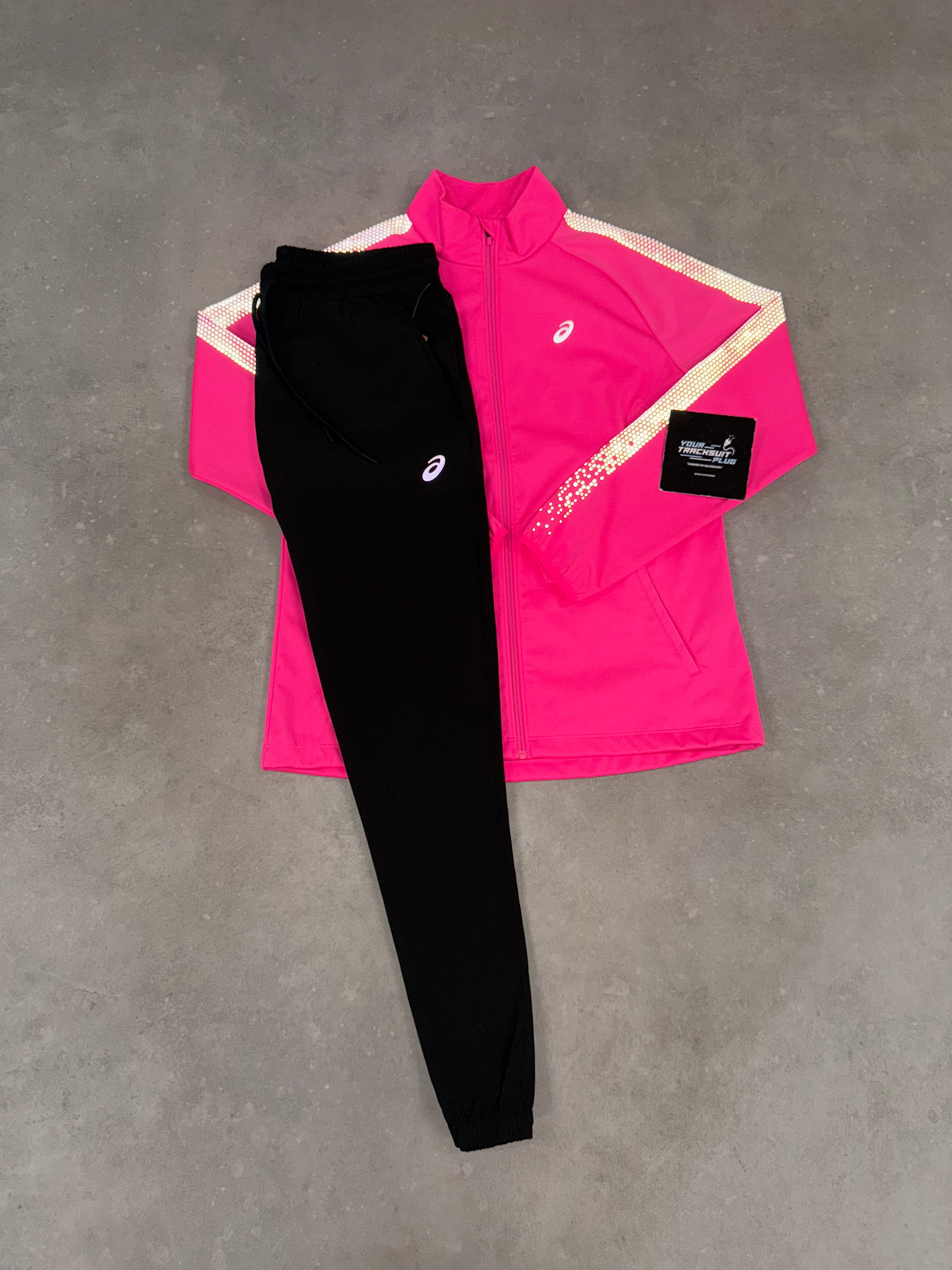 ASICS SOFT-SHELL LITE PINK TRACKSUIT // VERY EXCLUSIVE