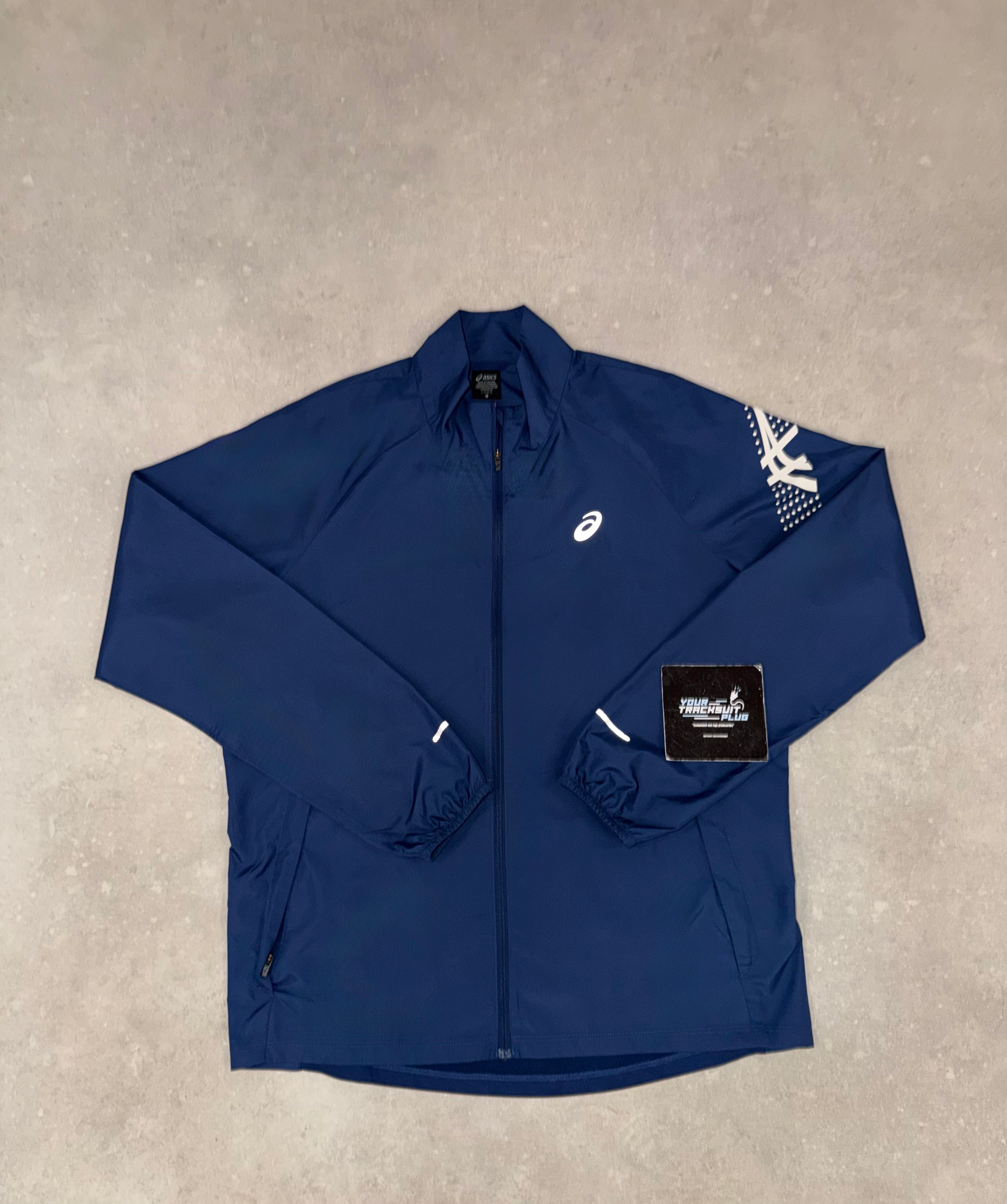 ASICS NAVY BLUE & GREY TRACKSUIT // LIMITED EDITION