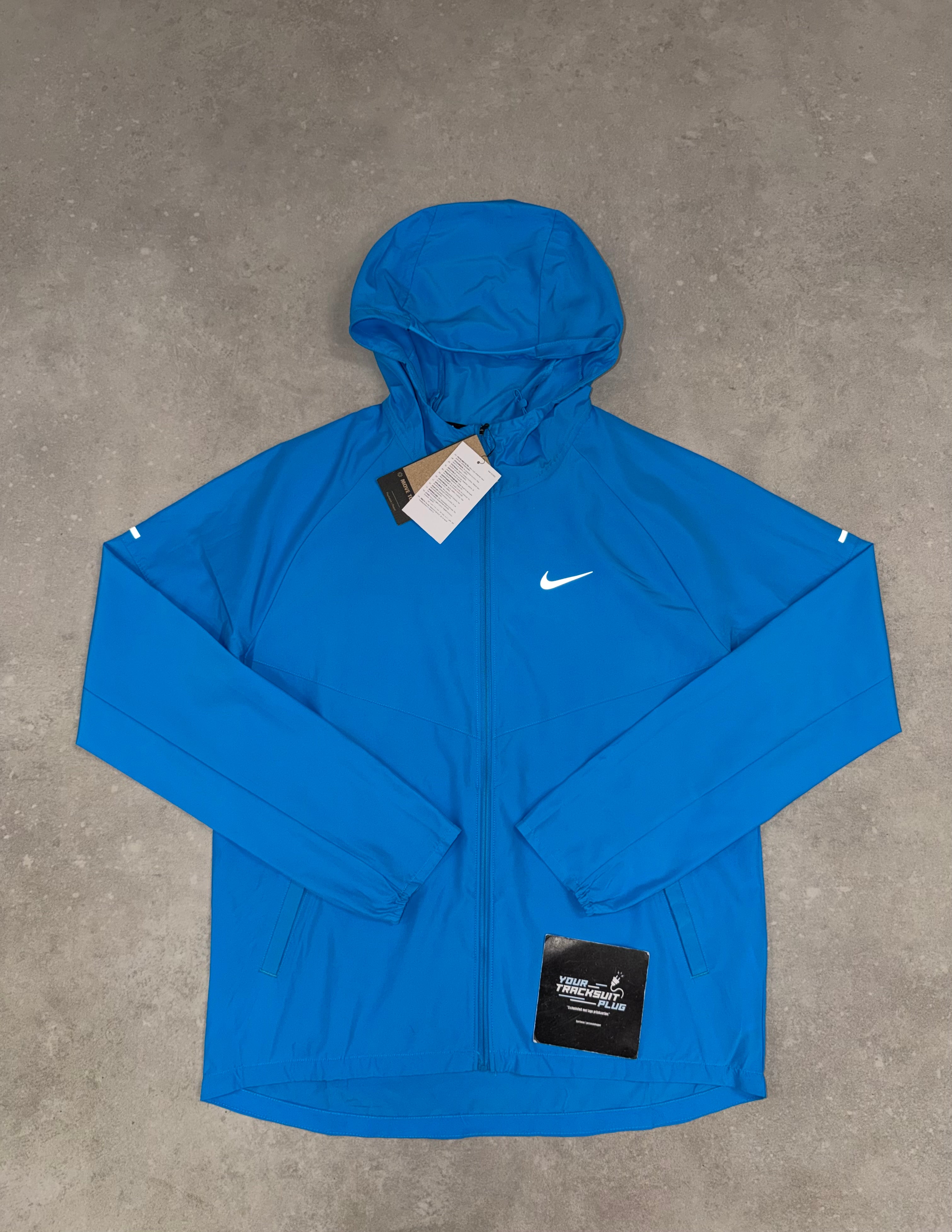 NIKE MILER BLUE SHORT SET