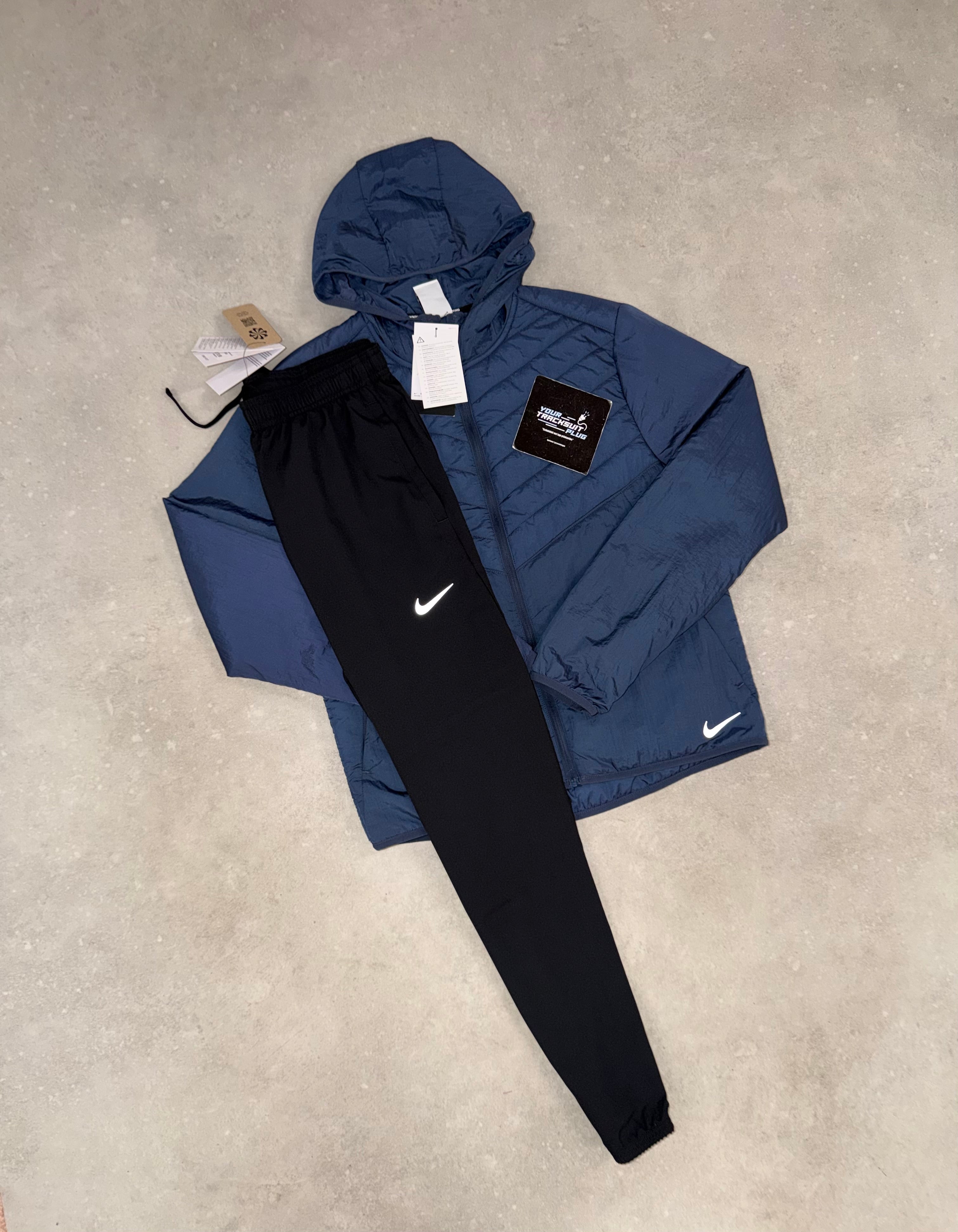 NIKE TRACKSUIT BLUE & BLACK // EXCLUSIVE EDITION